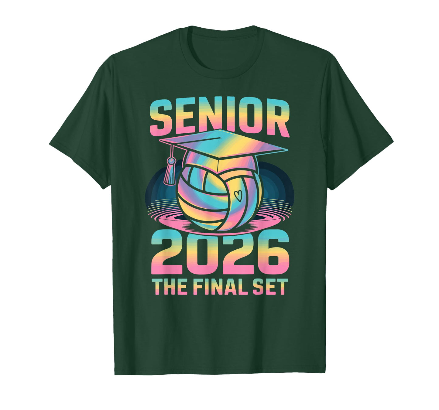 Class of 2026 Senior Volleyball The Final Set T-Shirt