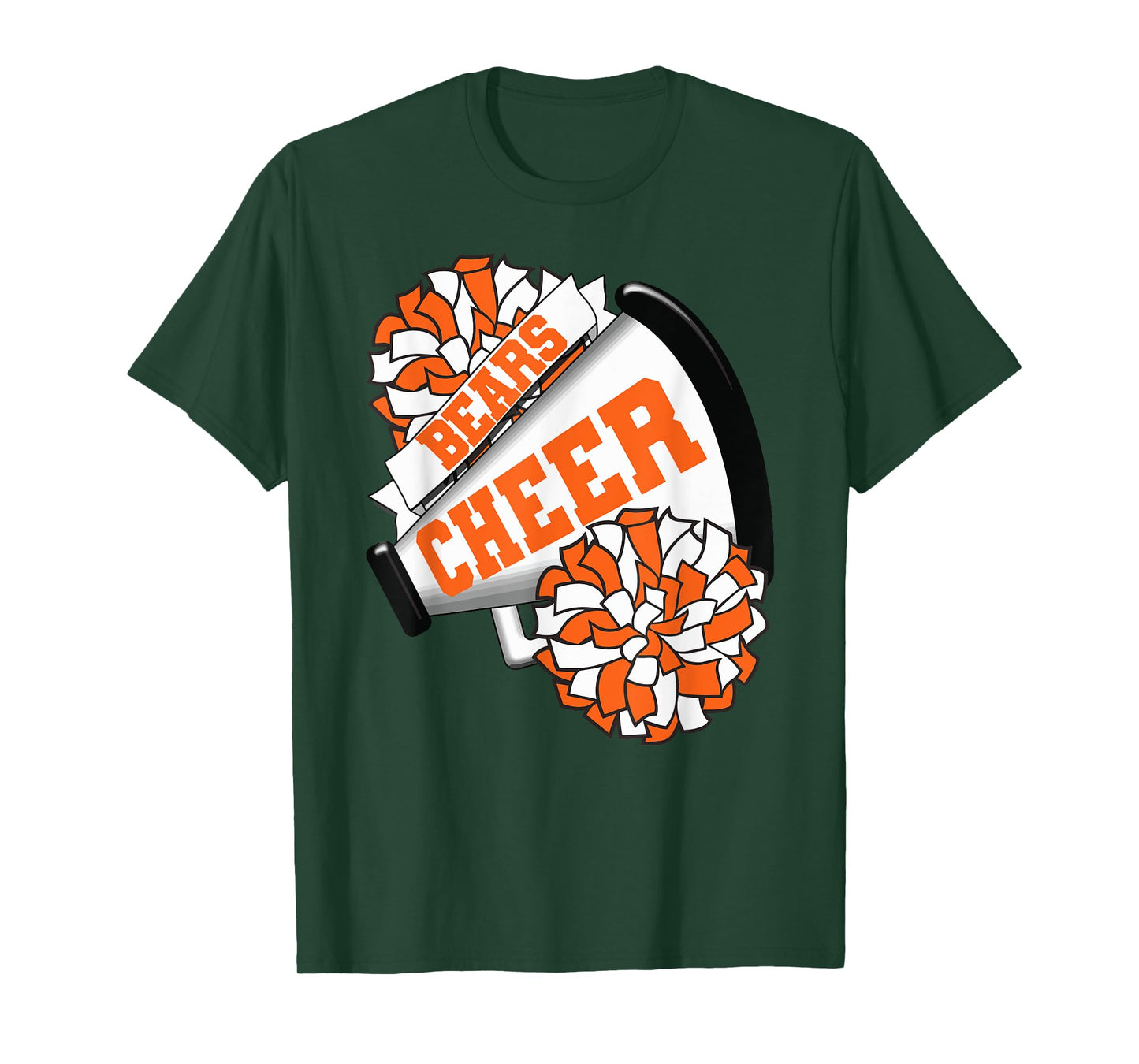 Bears Cheer School Cheerleading O T-Shirt