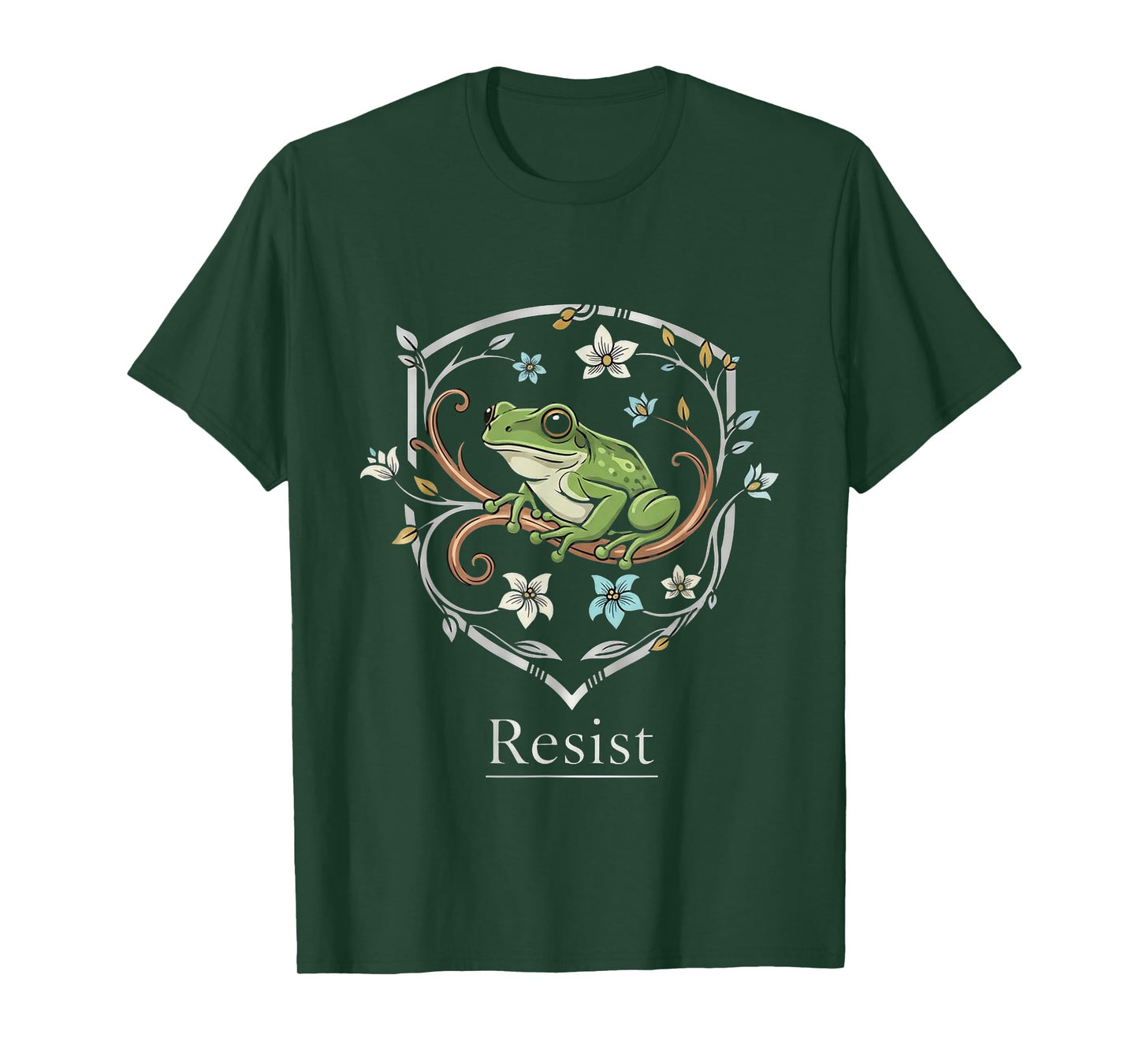 Portland Resist Frog Protest No Kings Day T-Shirt