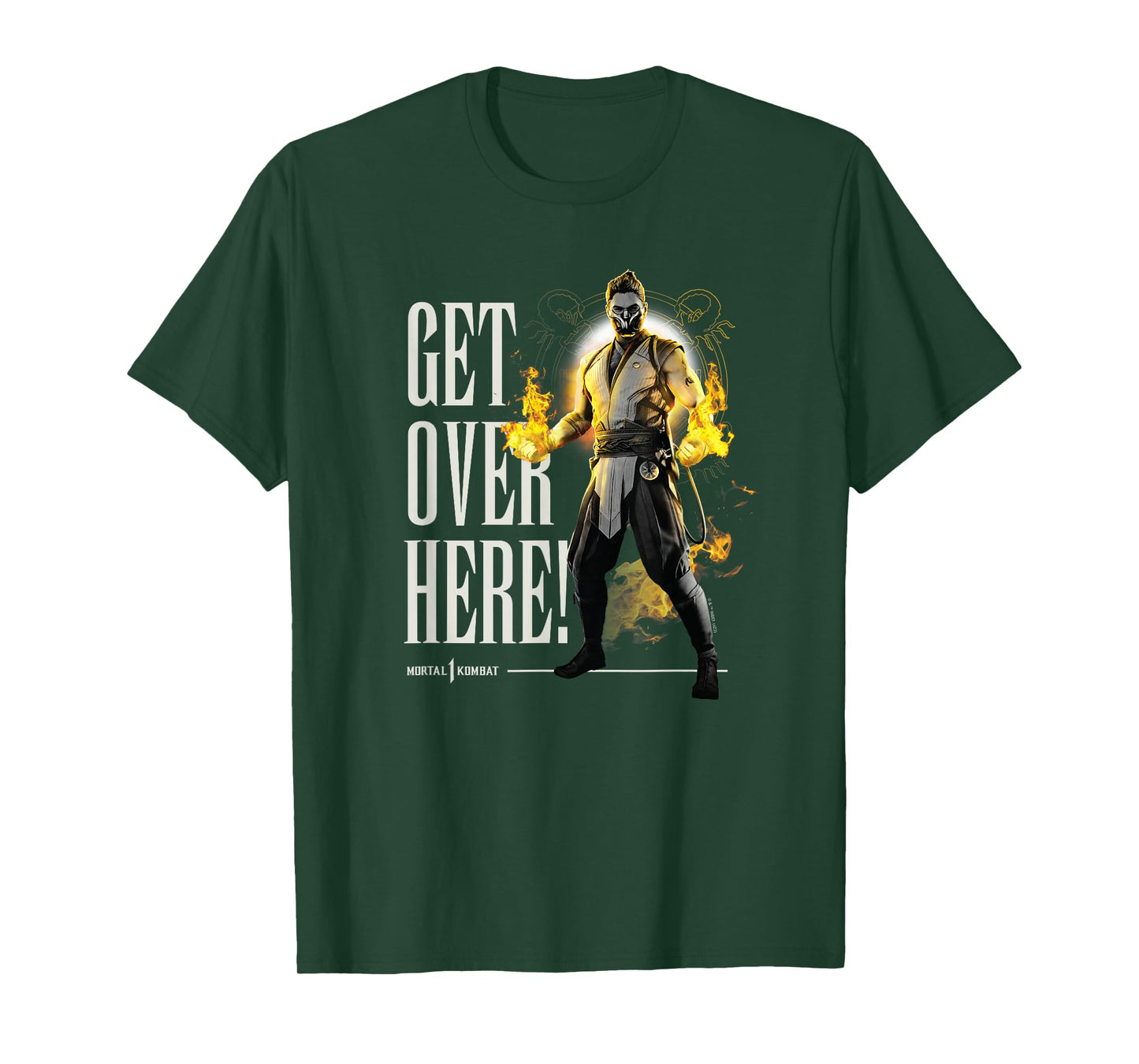 Mortal Kombat - Scorpion Get Over Here T-Shirt