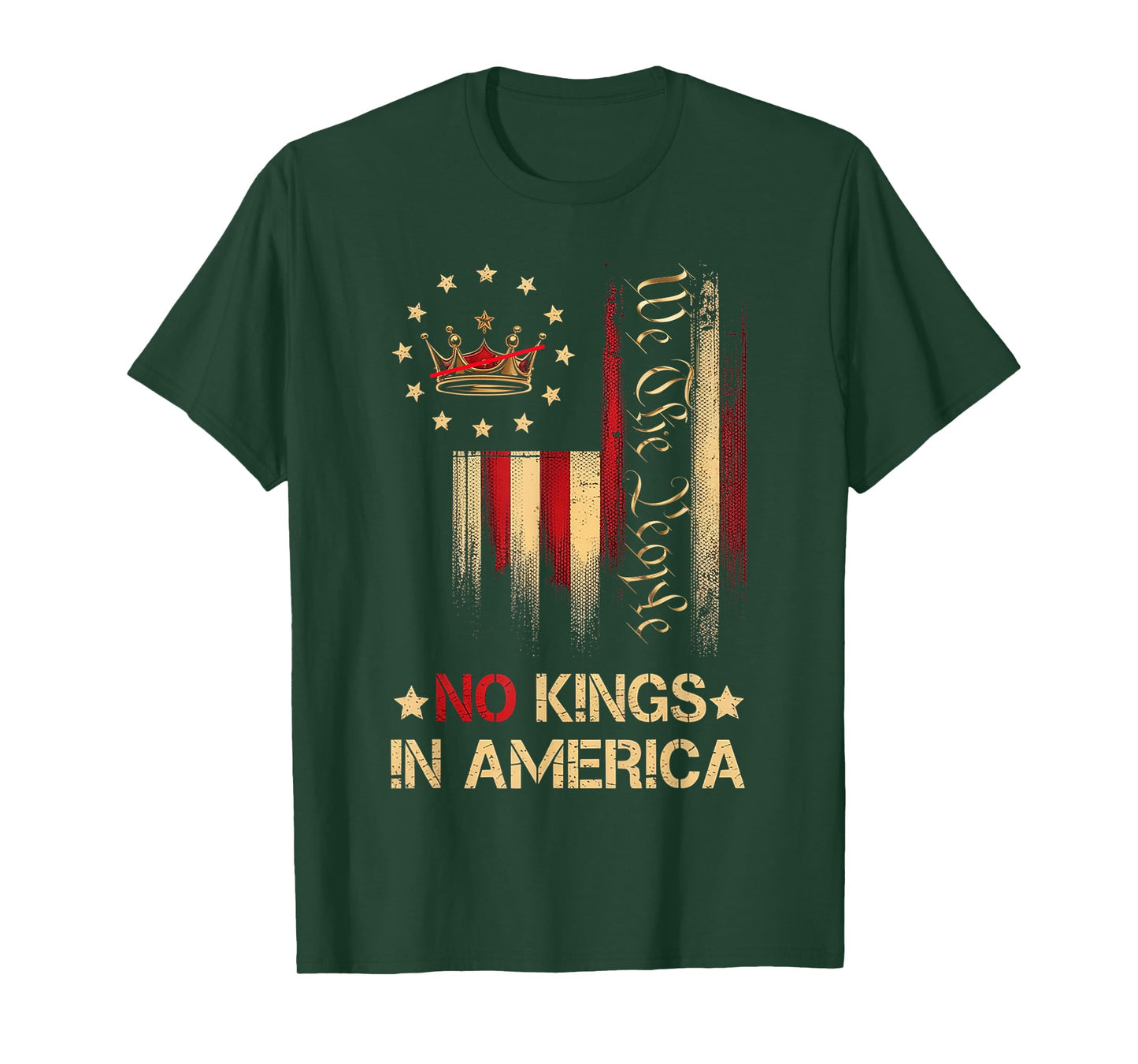 No Kings In America we the people T-Shirt