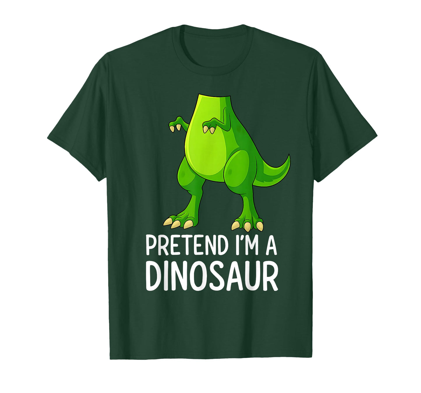 Pretend I’m a Dinosaur Costume Halloween T-Shirt