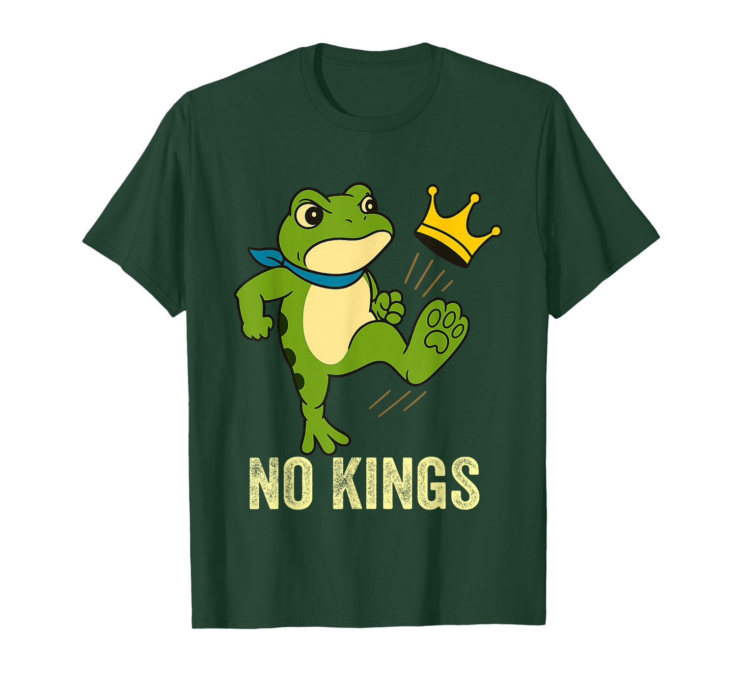 Resist Portland Frog No Kings Protest T-Shirt