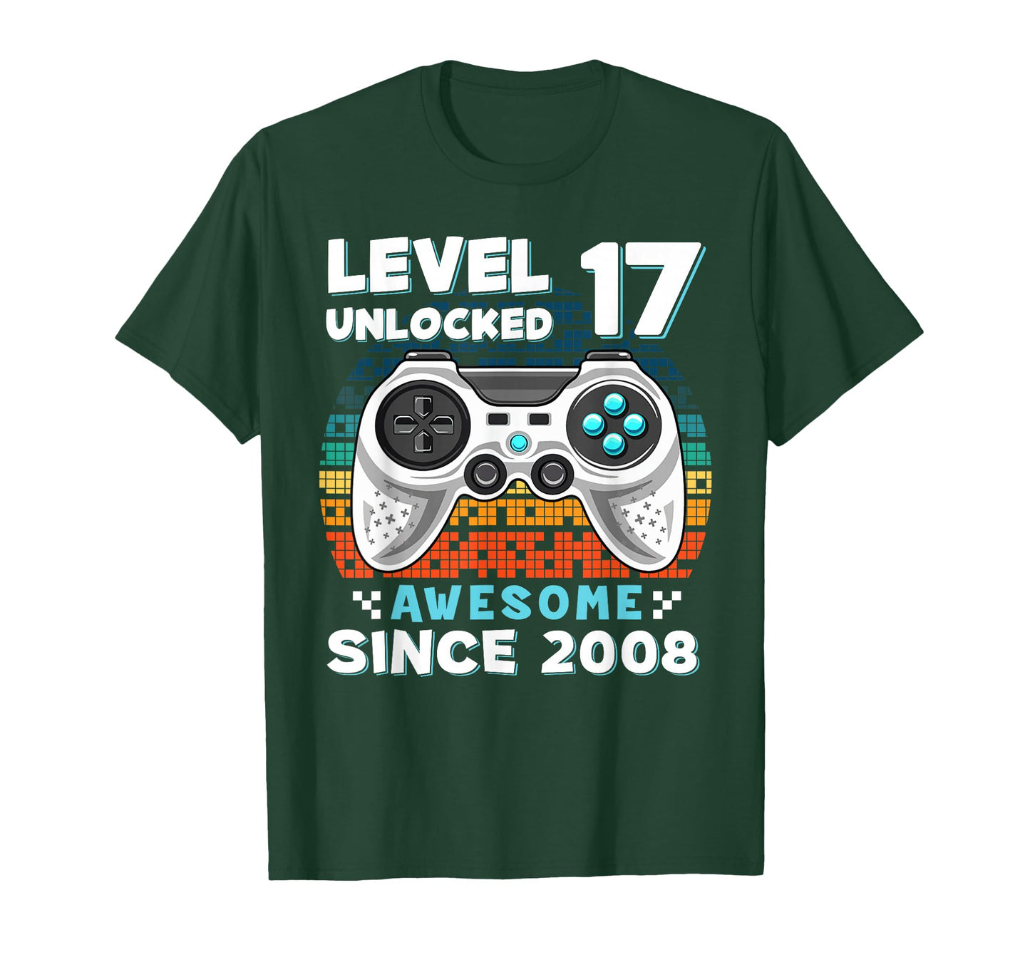17th Birthday T-Shirt For Boys 17 Years Birthday Gifts T-Shirt