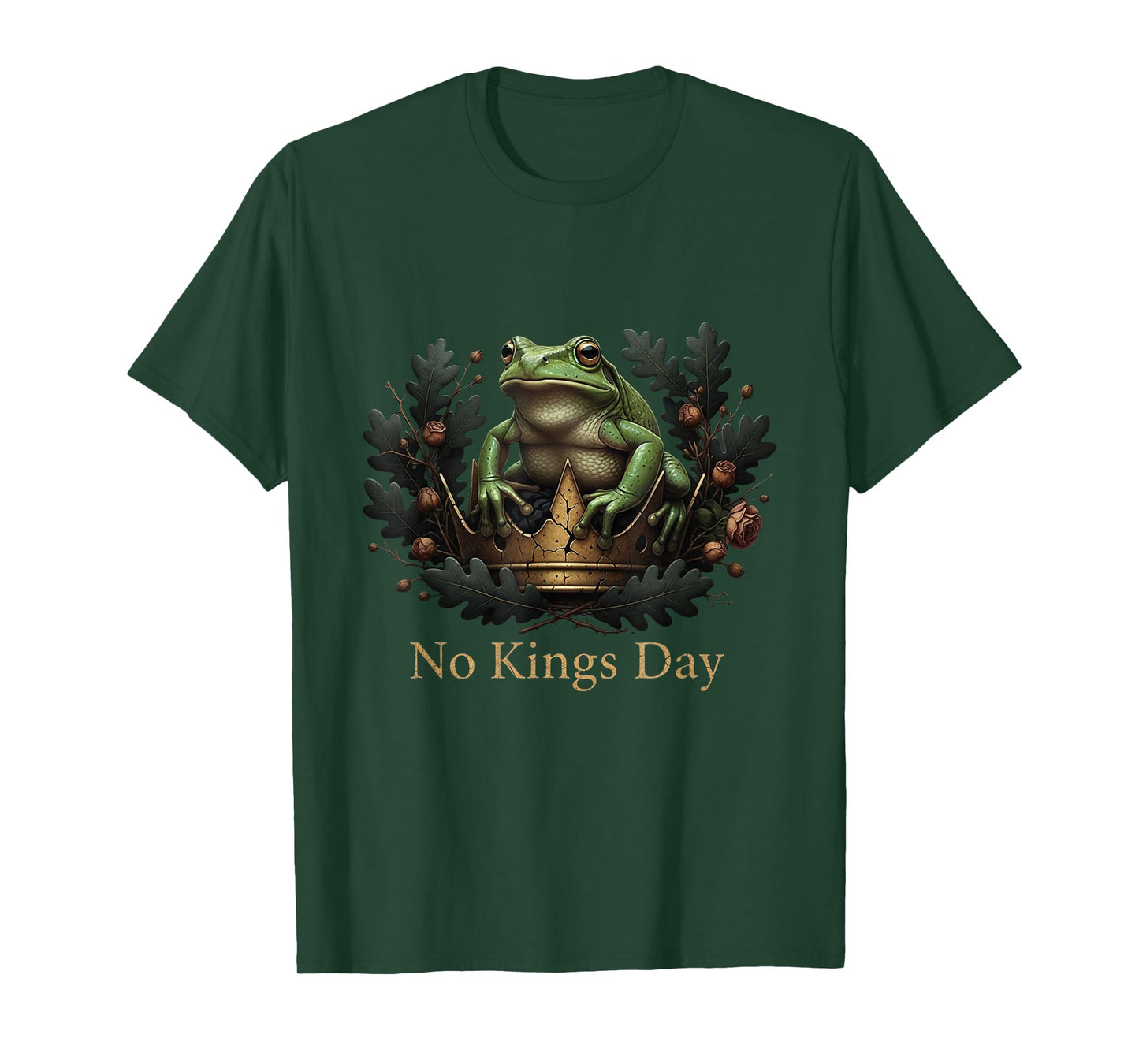 No Kings Day Portland Shirt Frog Protest T-Shirt