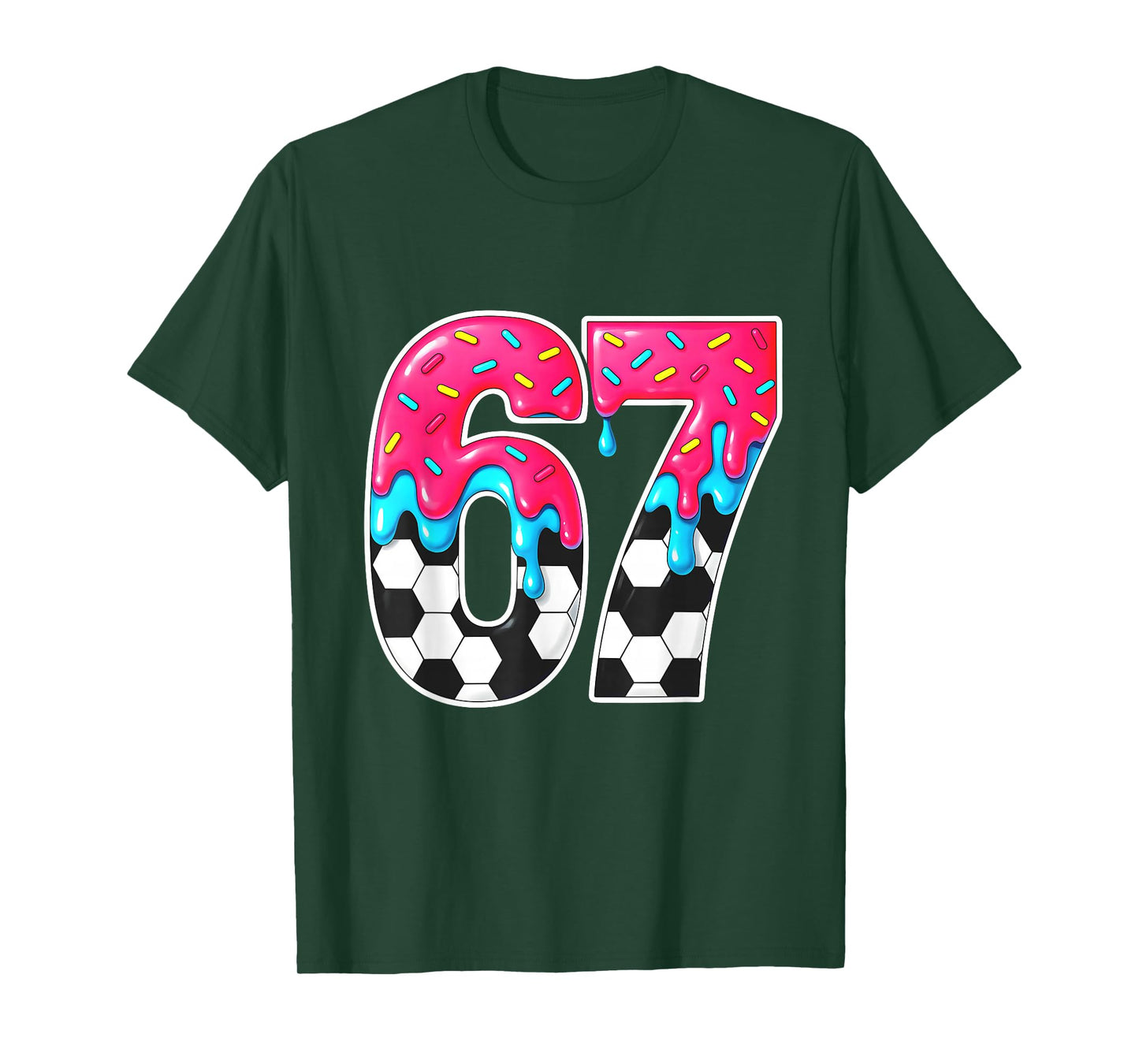 Six Seven Soccer Drip T-Shirt