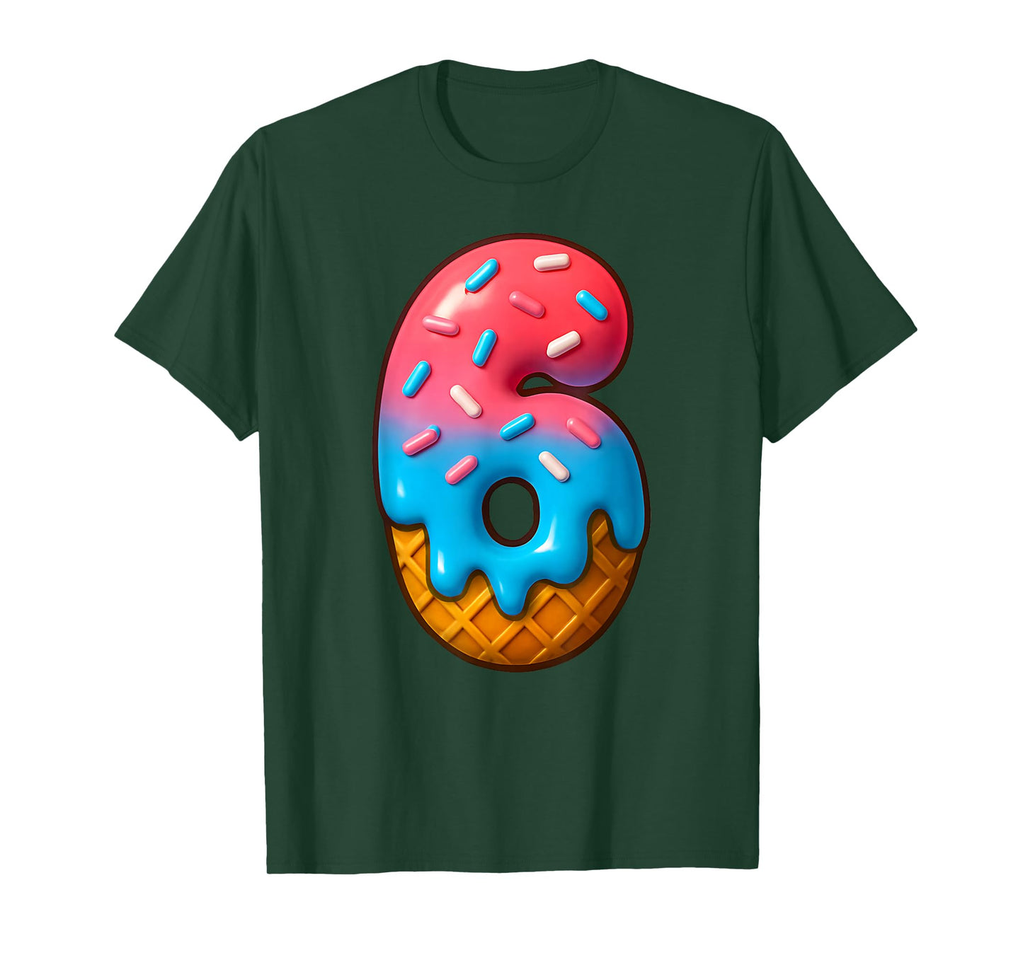 67 Meme Matching Couple Halloween Costume Ice Cream 6 Six T-Shirt