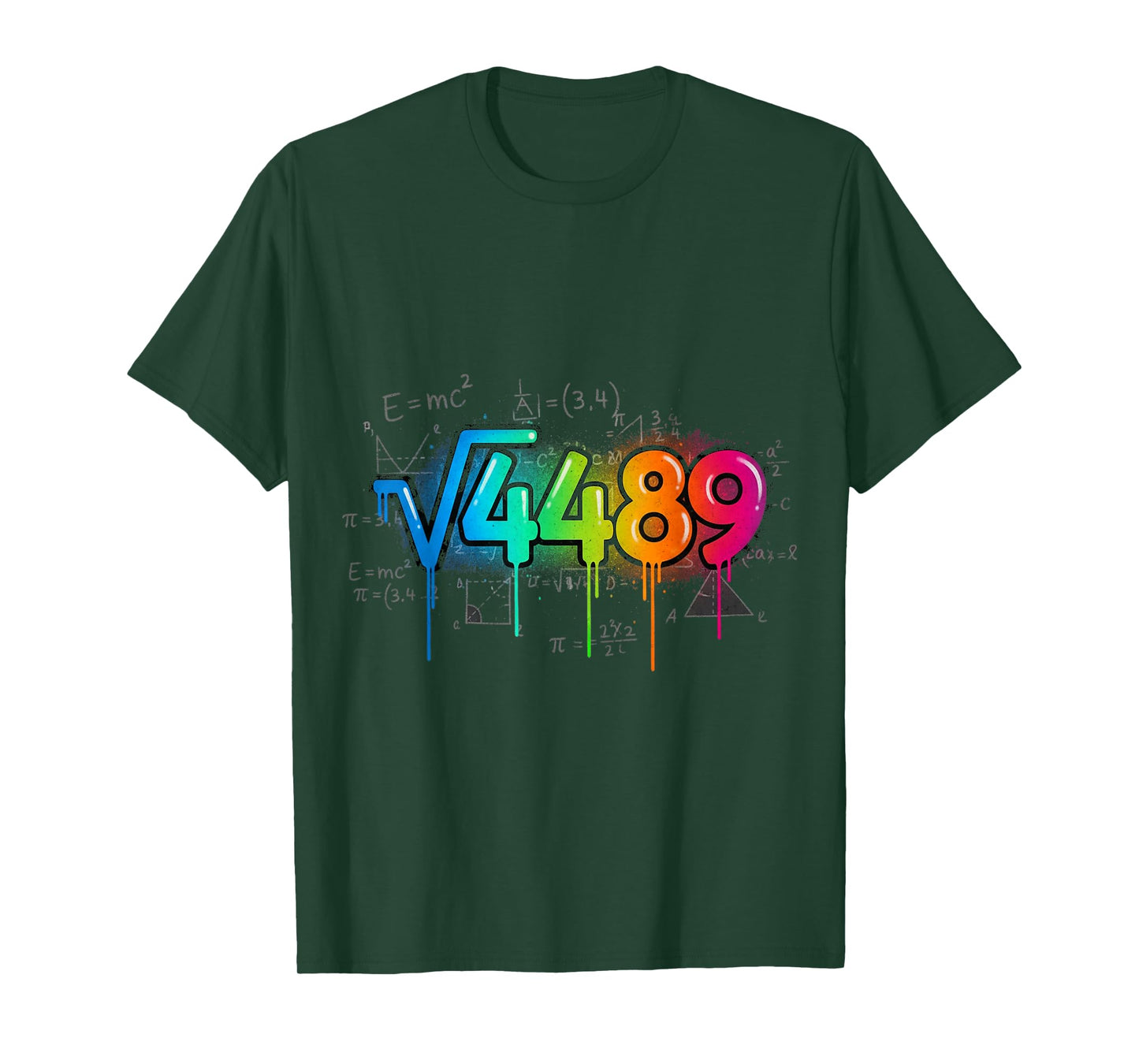 67 Meme Square Root 4489 DRIP Six Seven Math Teacher T-Shirt
