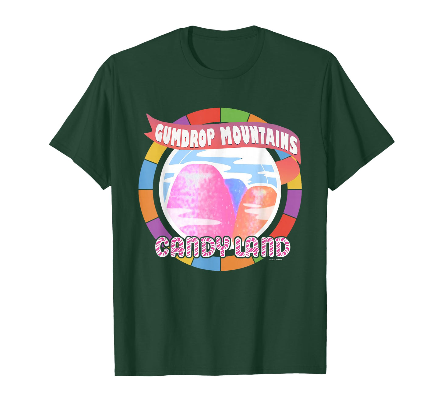 Candy Land Delicious Gumdrop Mountains T-Shirt