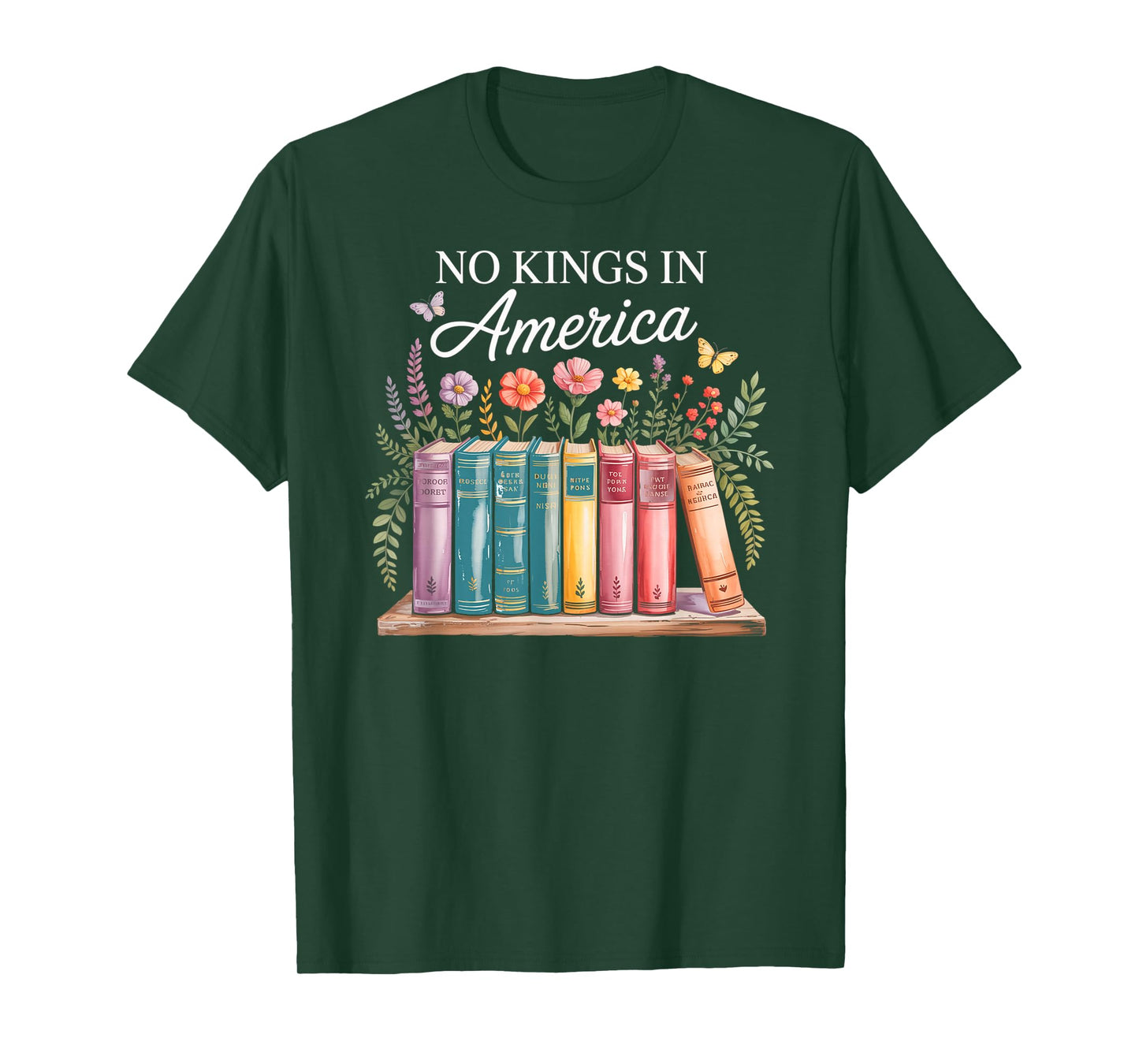 No Kings Shirt Women Vintage America No Kings in America T-Shirt