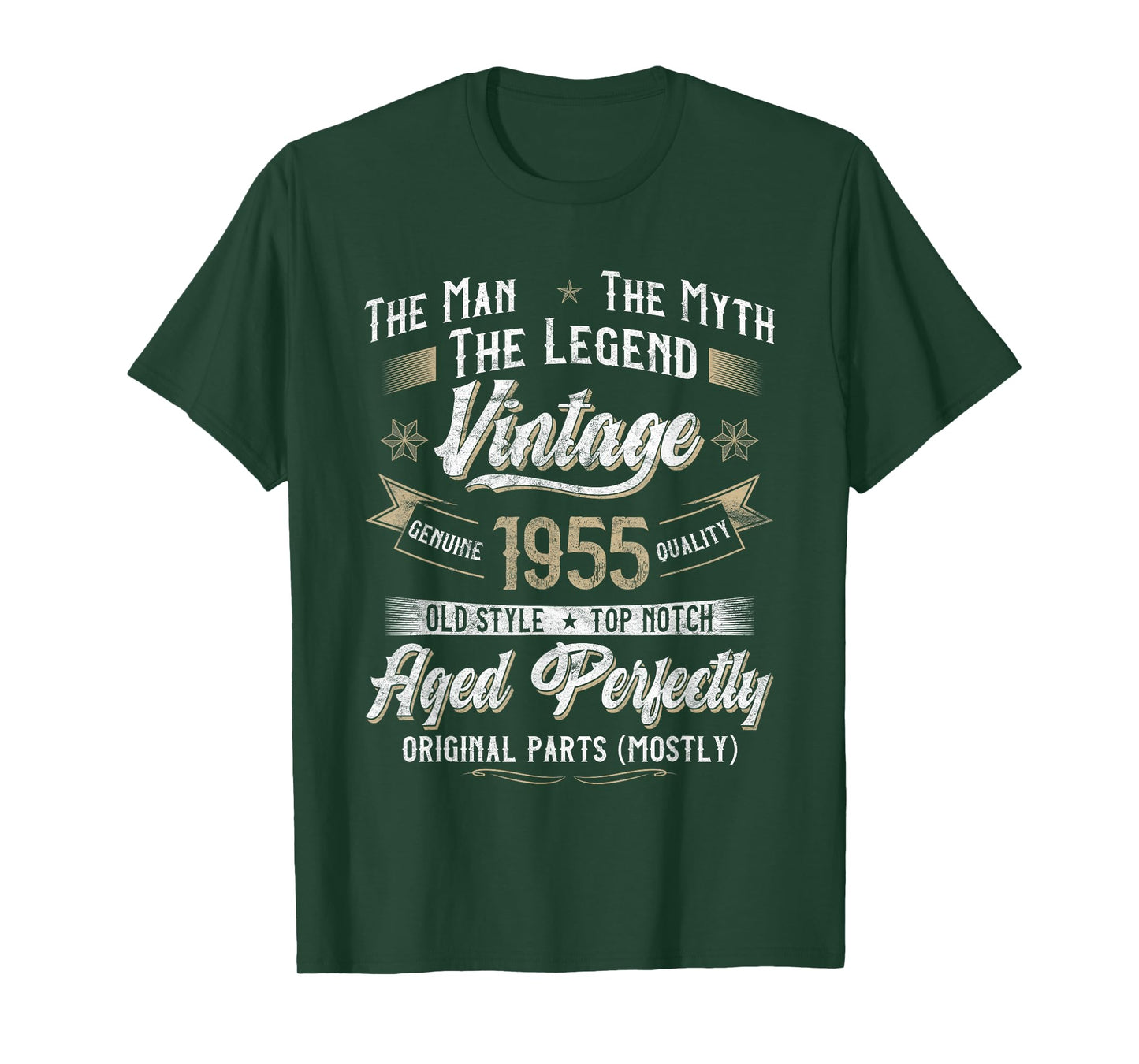 70th Birthday Gift Vintage 1955 Men Funny 70 Years Old 1955 T-Shirt