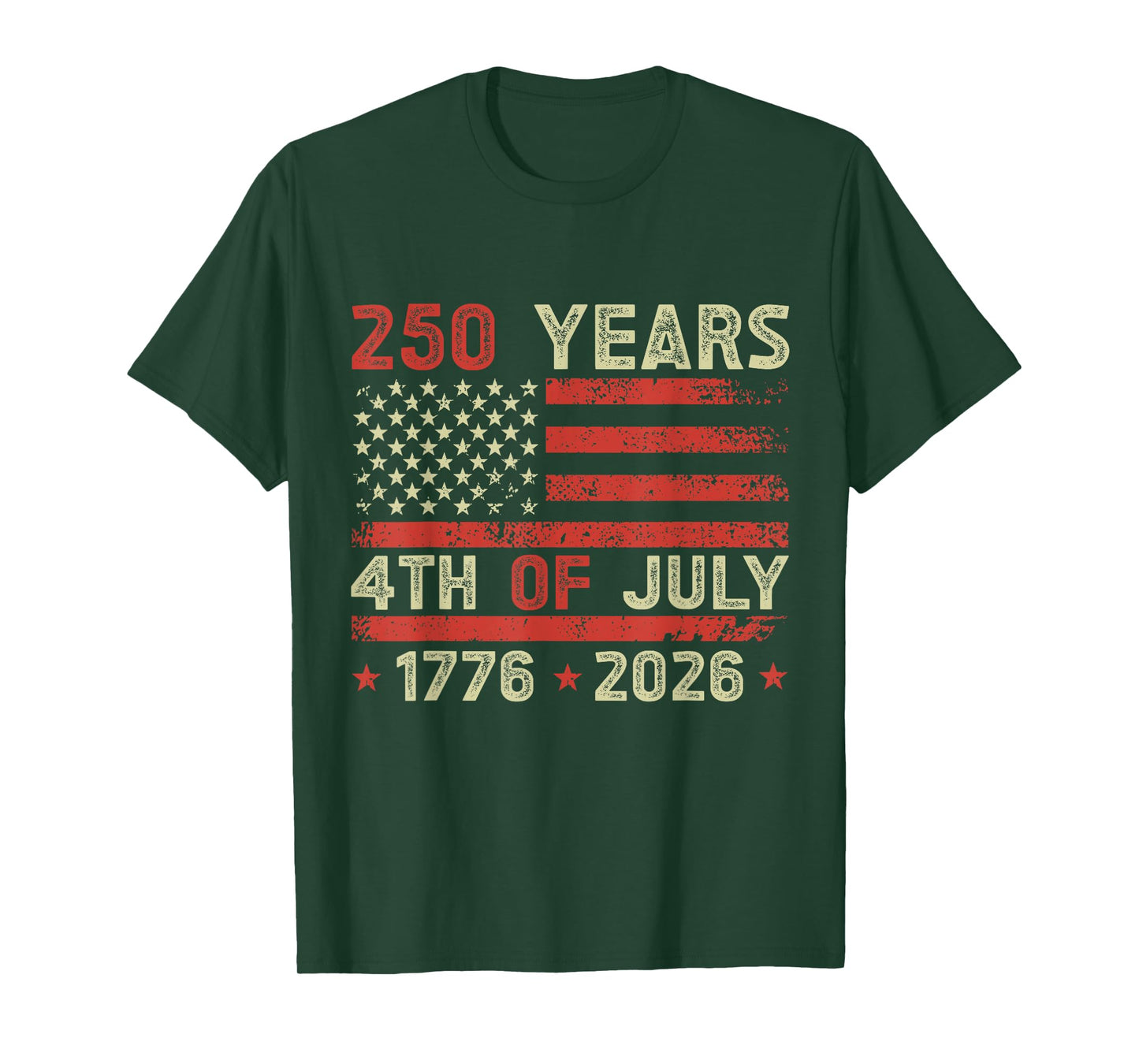 250th Anniversary 4th of July 2026 USA 250th Anniversary T-Shirt