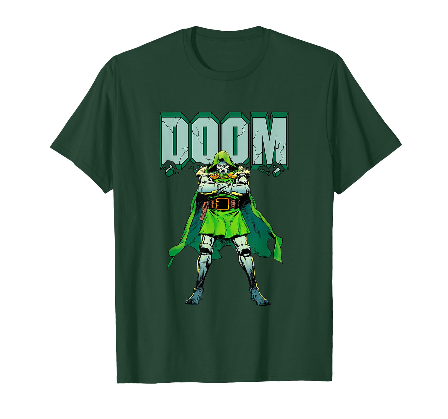 Marvel Comics Doctor Doom No Time For Fools Comic Villain T-Shirt