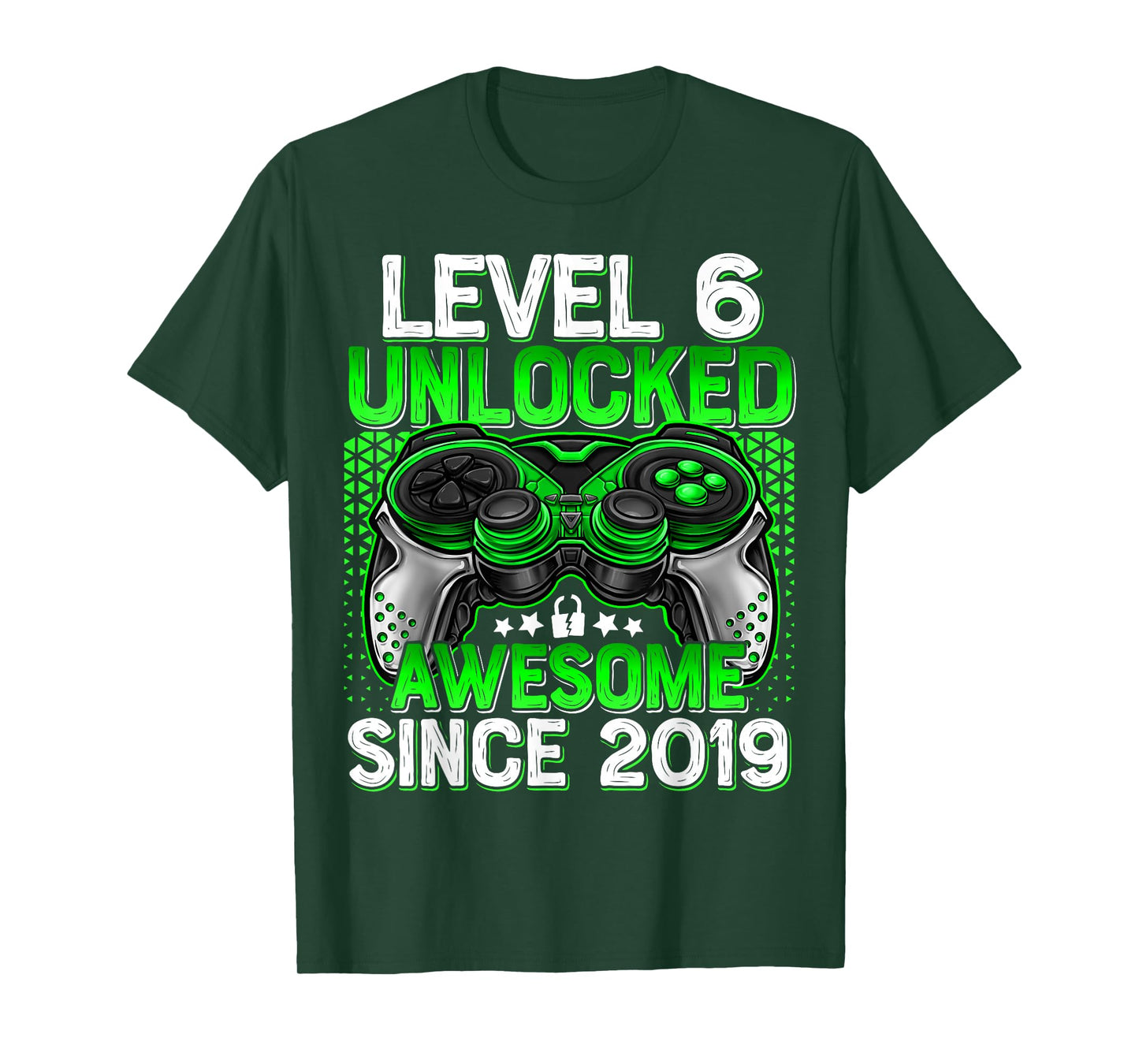 Level 6 Unlocked 6 Year Old Gifts For Boys 6th Birthday Boy T-Shirt