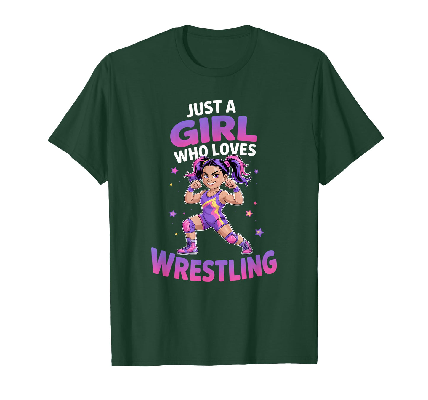 Girls Wrestling T-Shirt