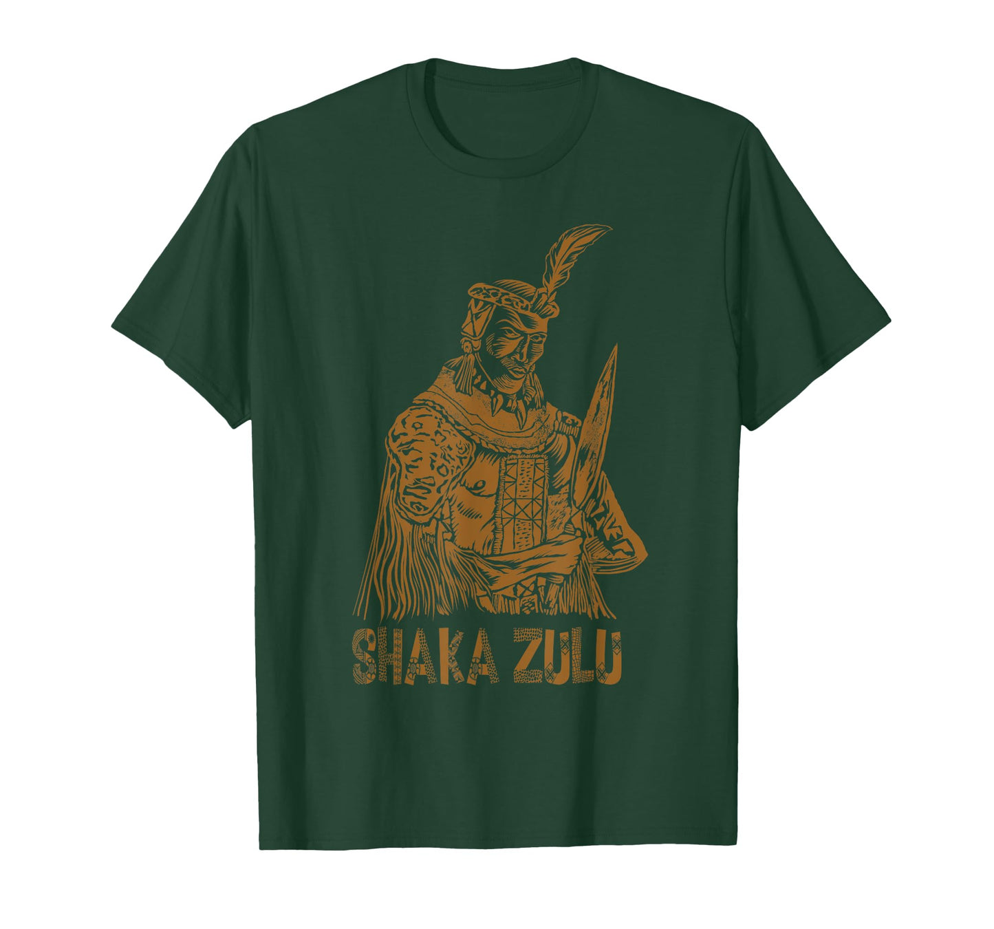 Cool Shaka Zulu African King Pride Funny Gift For Men Women T-Shirt
