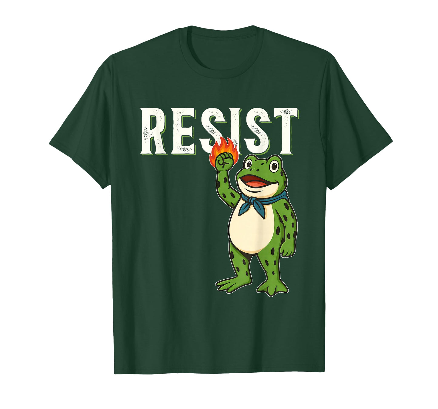 Frog Resist Portland Frog Protest - Portland Frog Activist T-Shirt