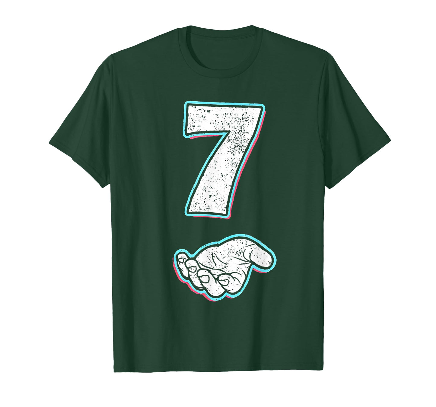 Number 7 Matching 67 Meme Halloween Costume Men Women Kids T-Shirt