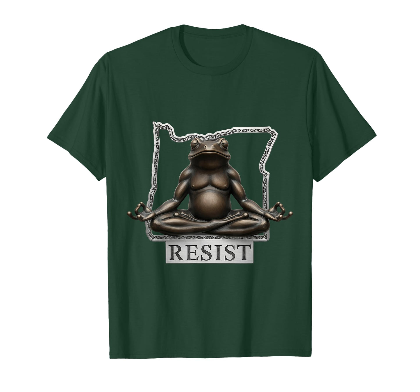 Portland Frog Protest Shirt Funny Portland Frog Protest T-Shirt