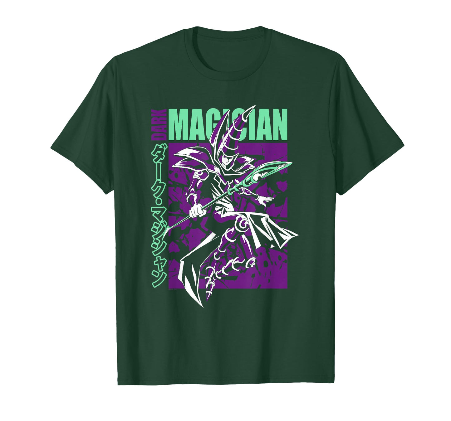 Yu-Gi-Oh! Duel Monsters Dark Magician Fight Pose Anime T-Shirt