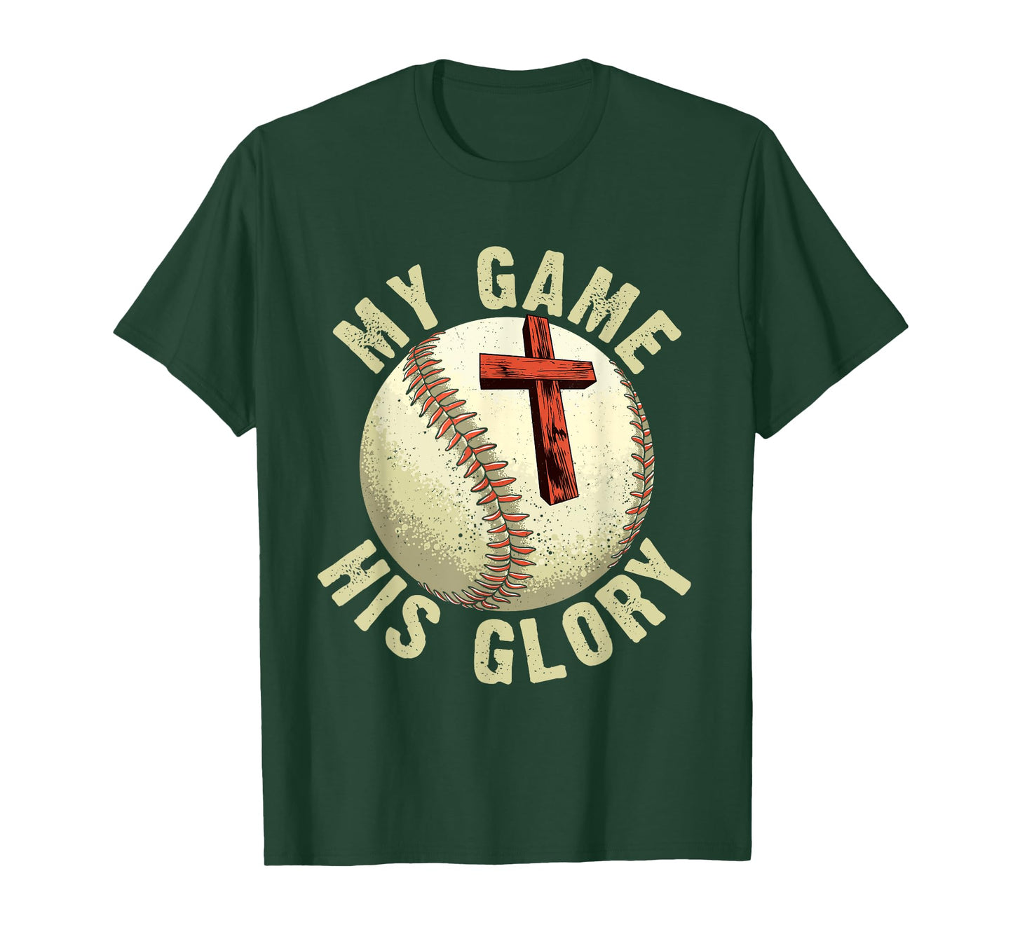 My Game His Glory Christian T-Shirt
