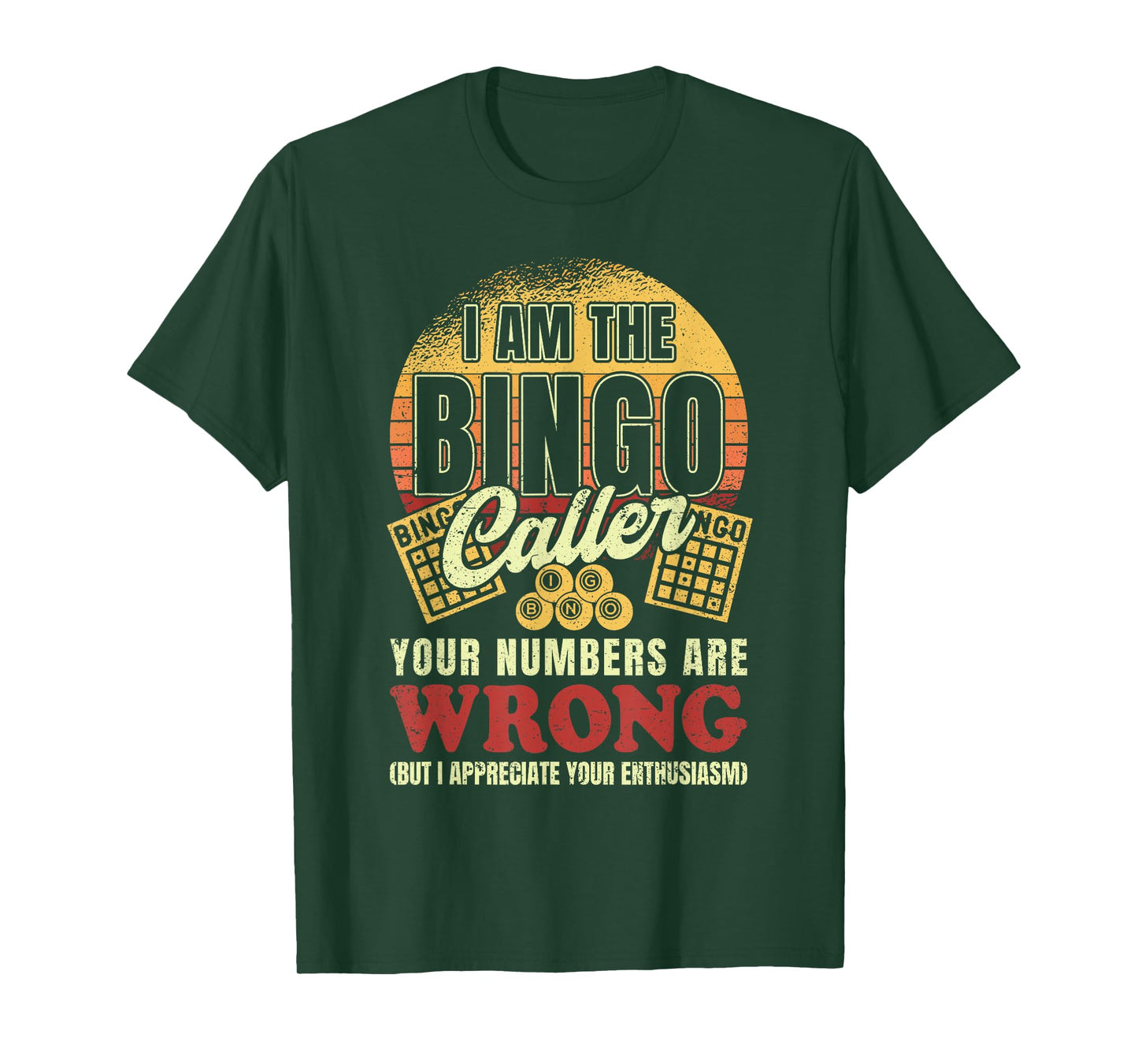 Bingo Caller Funny Bingo Game Night T-Shirt