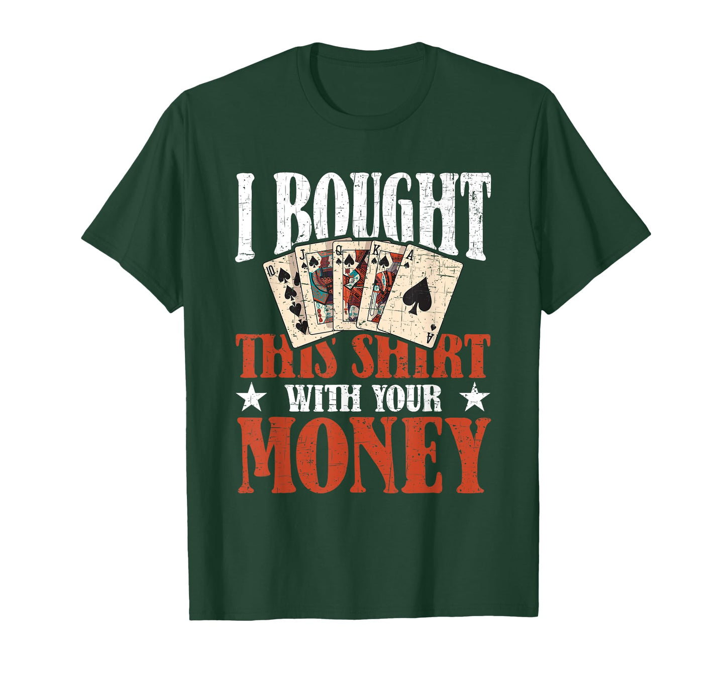 Funny Casino Poker Outfit - Poker T-Shirt