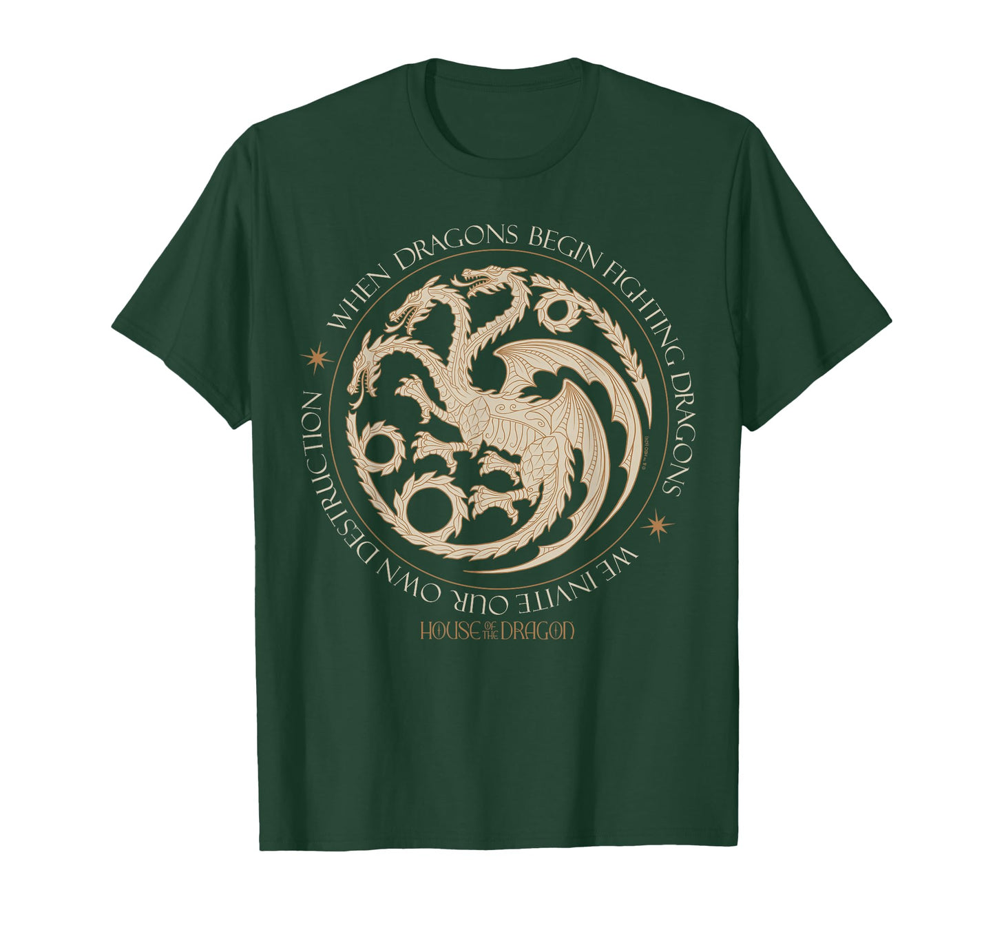 House Of The Dragon - When Dragons Begin Fighting T-Shirt