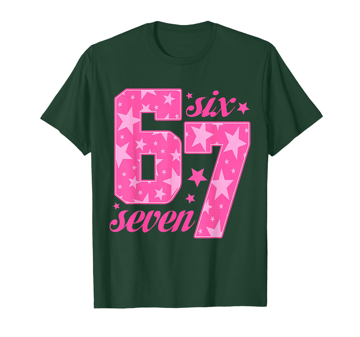67 Funny Meme Pink Girl T-Shirt