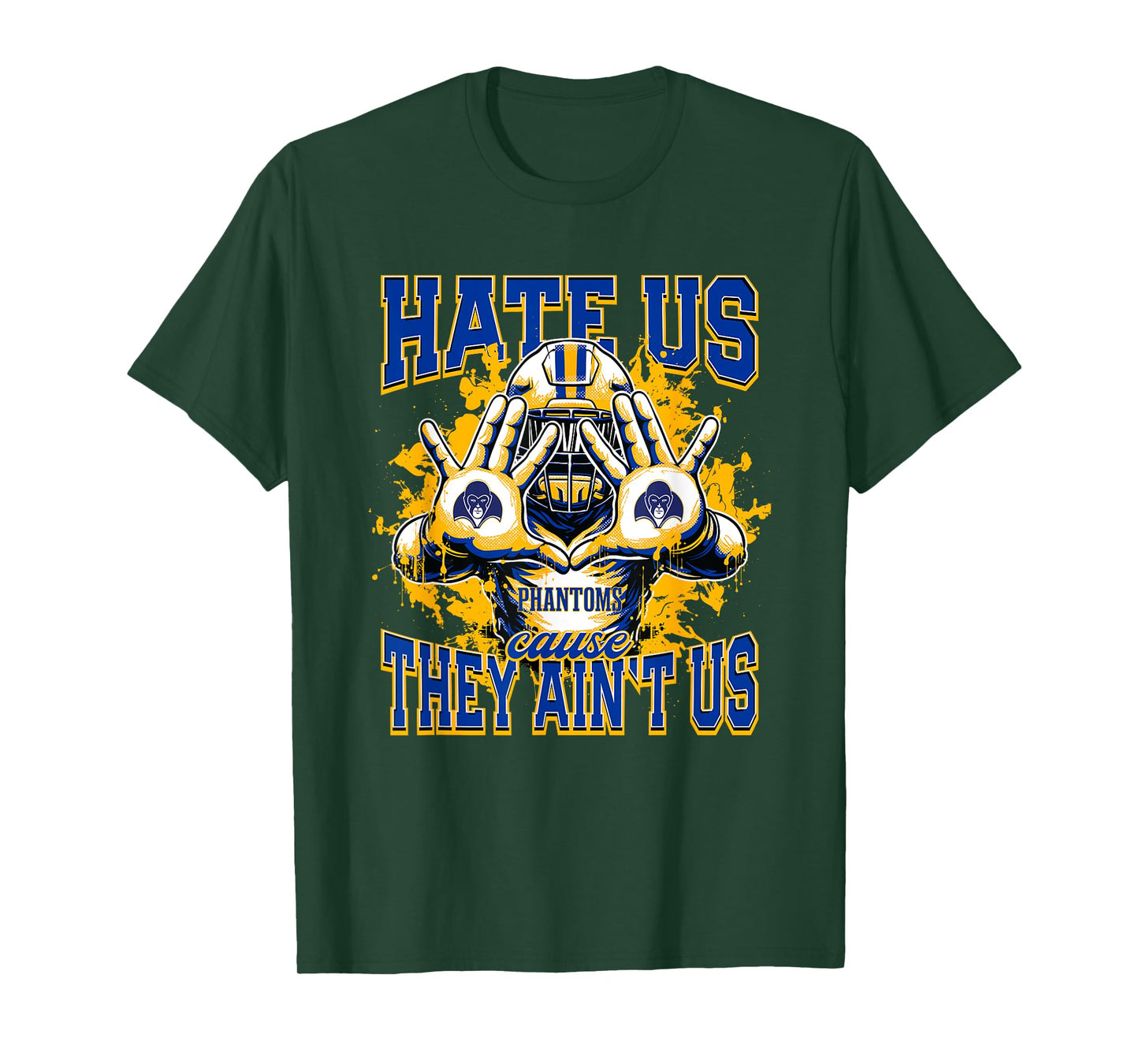 Phoebus Phantoms Logo Hate Us Cause They Ain't HS T-Shirt