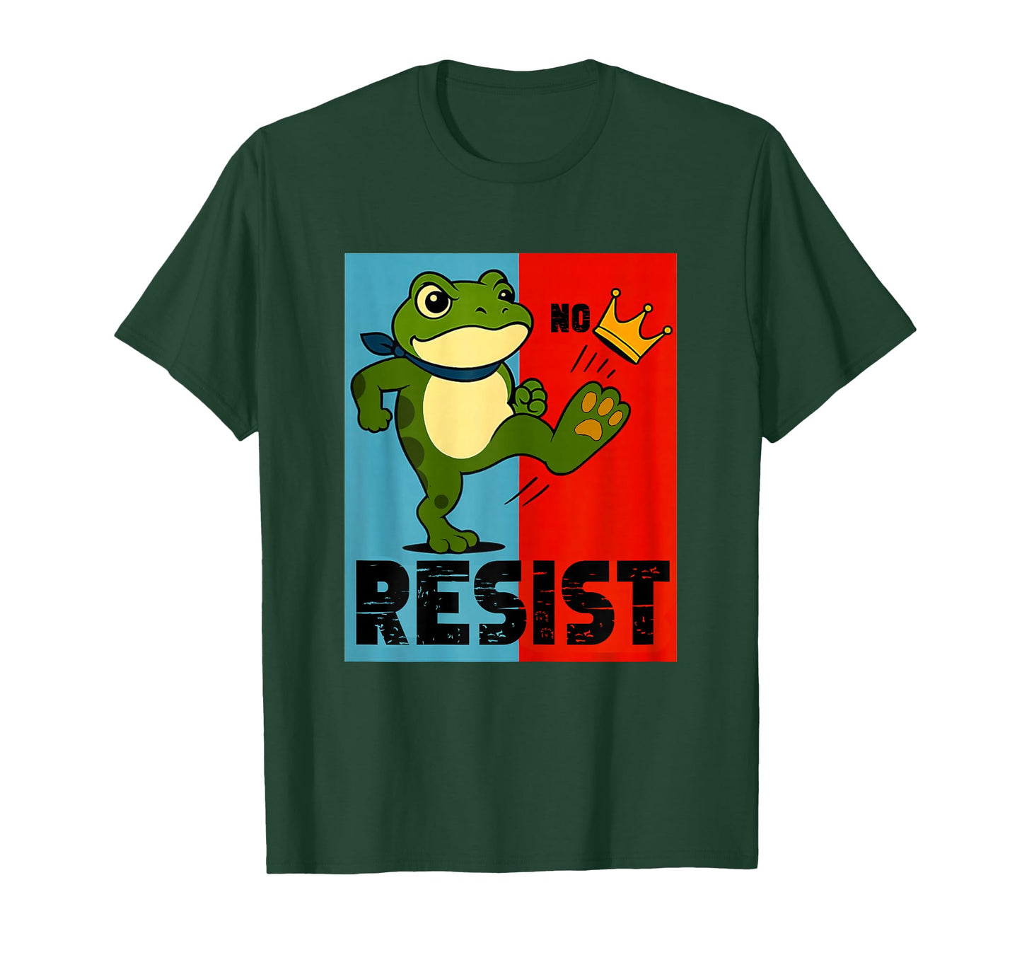 Portland Frog Protest Shirt for Men and Women No Kings T-Shirt