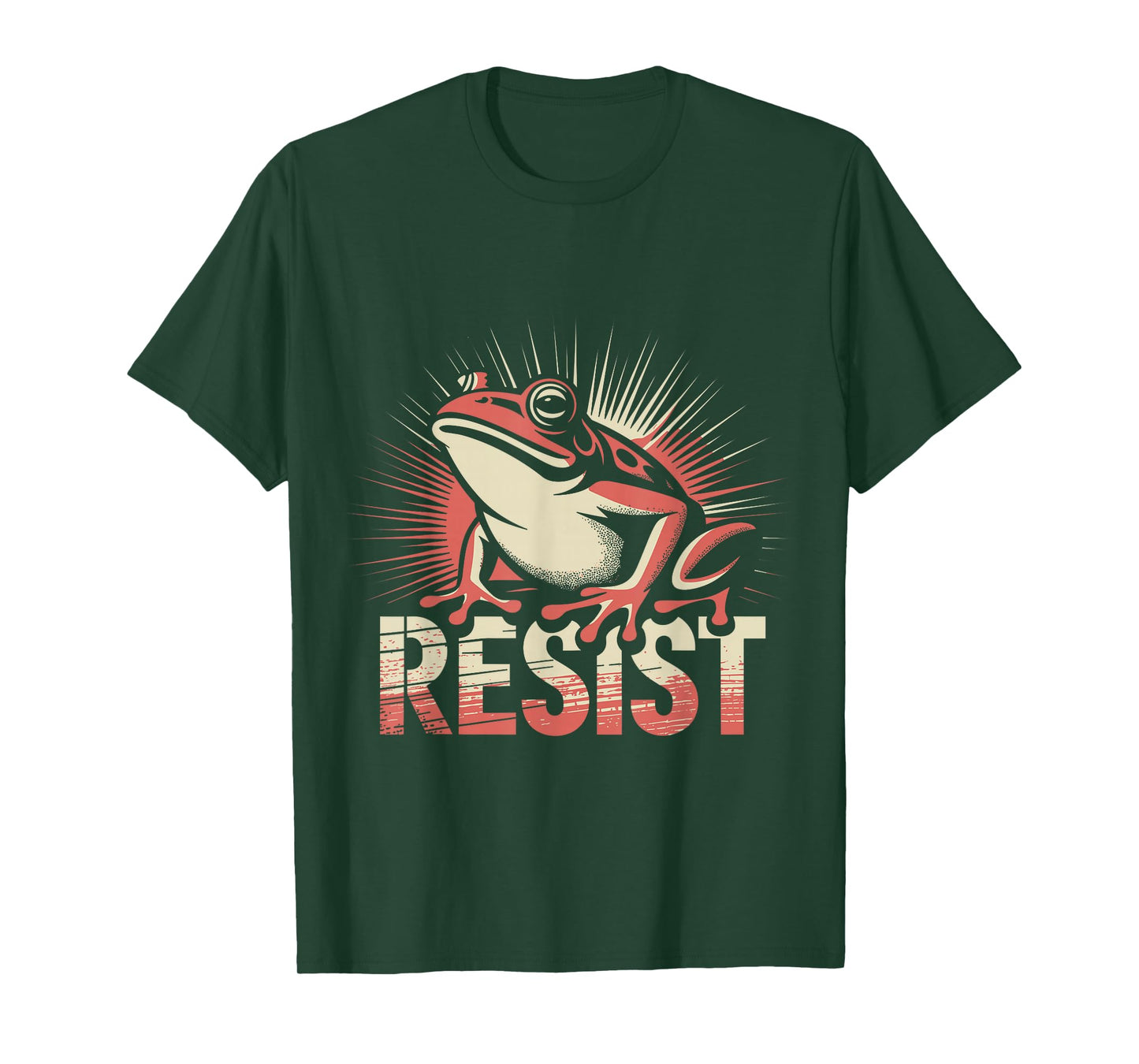 Resist Portland Frog Protest Shirt Funny Frog Protest T-Shirt