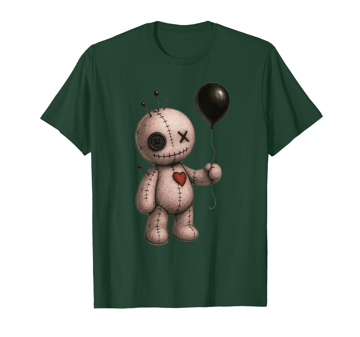 Pastel Goth Creepy Voodoo Doll Cute Goth Voodoo Doll T-Shirt