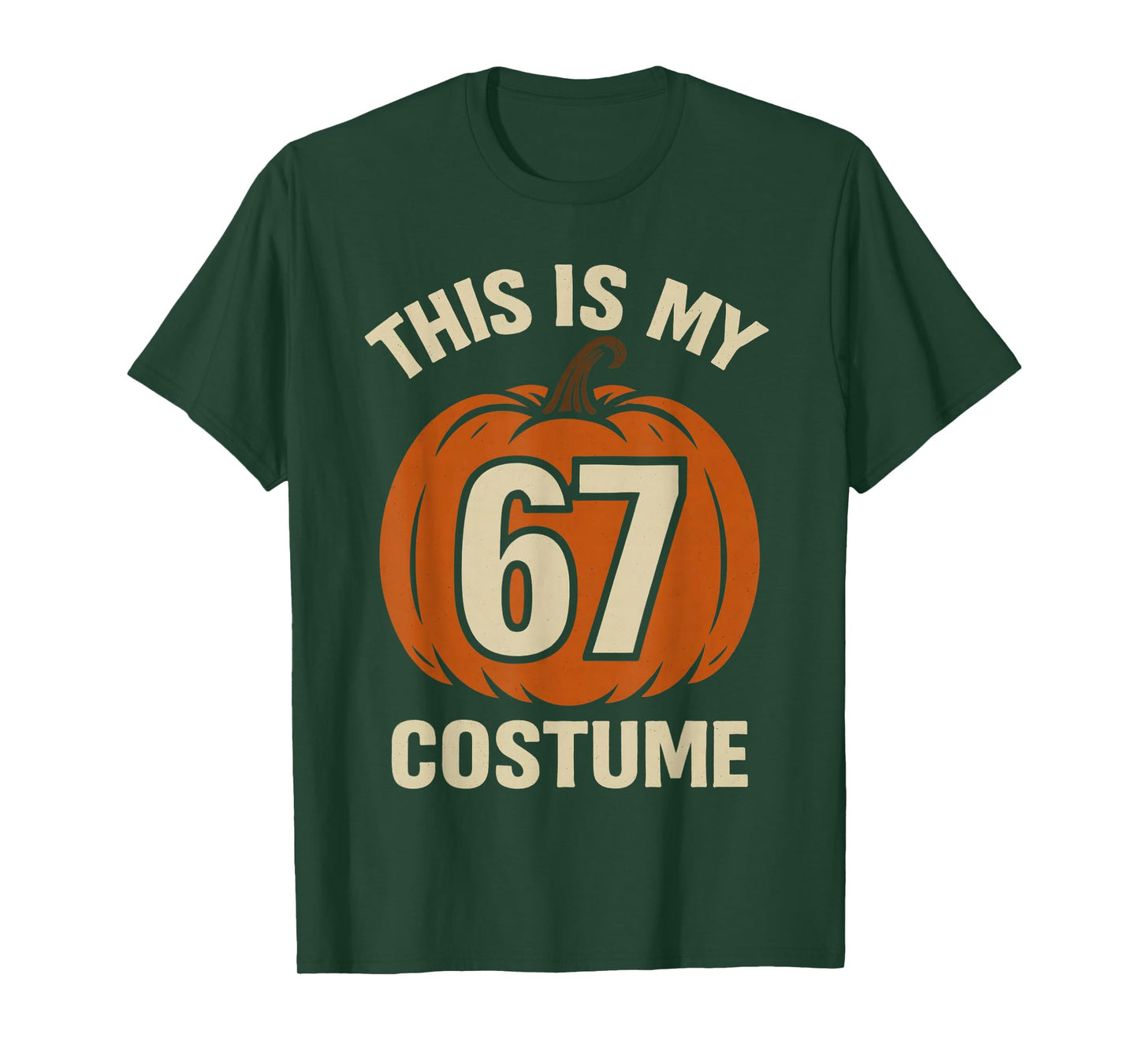 This is My Halloween 67 Costume Lazy Brainrot Meme Boys Kids T-Shirt