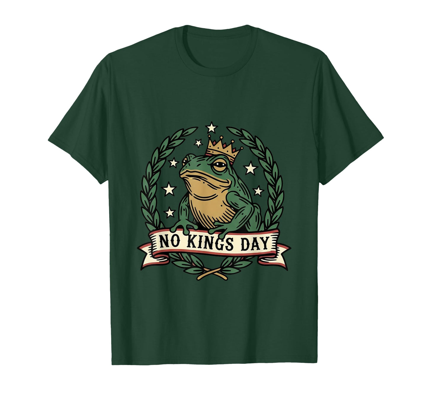No Kings Day Portland Shirt Frog Protest T-Shirt