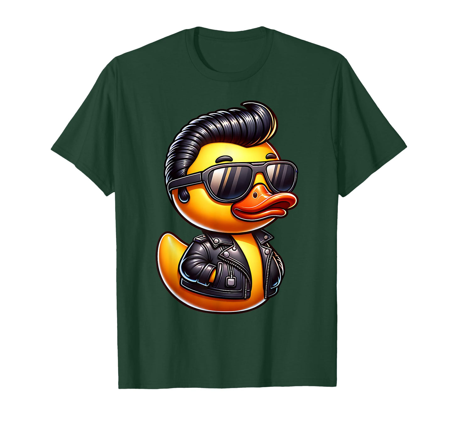50s Sock Hop Rubber Ducky Greaser Boys Kids Rockabilly Ducky T-Shirt