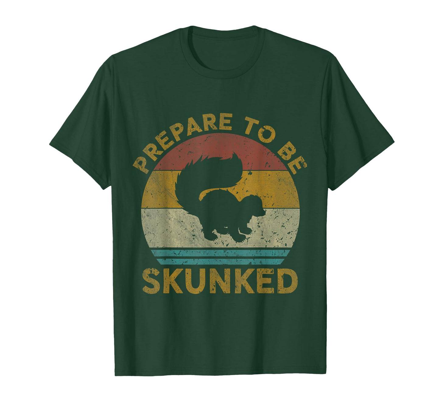 Prepare To Be Skunked Cribbage Lovers Vintage Cribbage Game T-Shirt