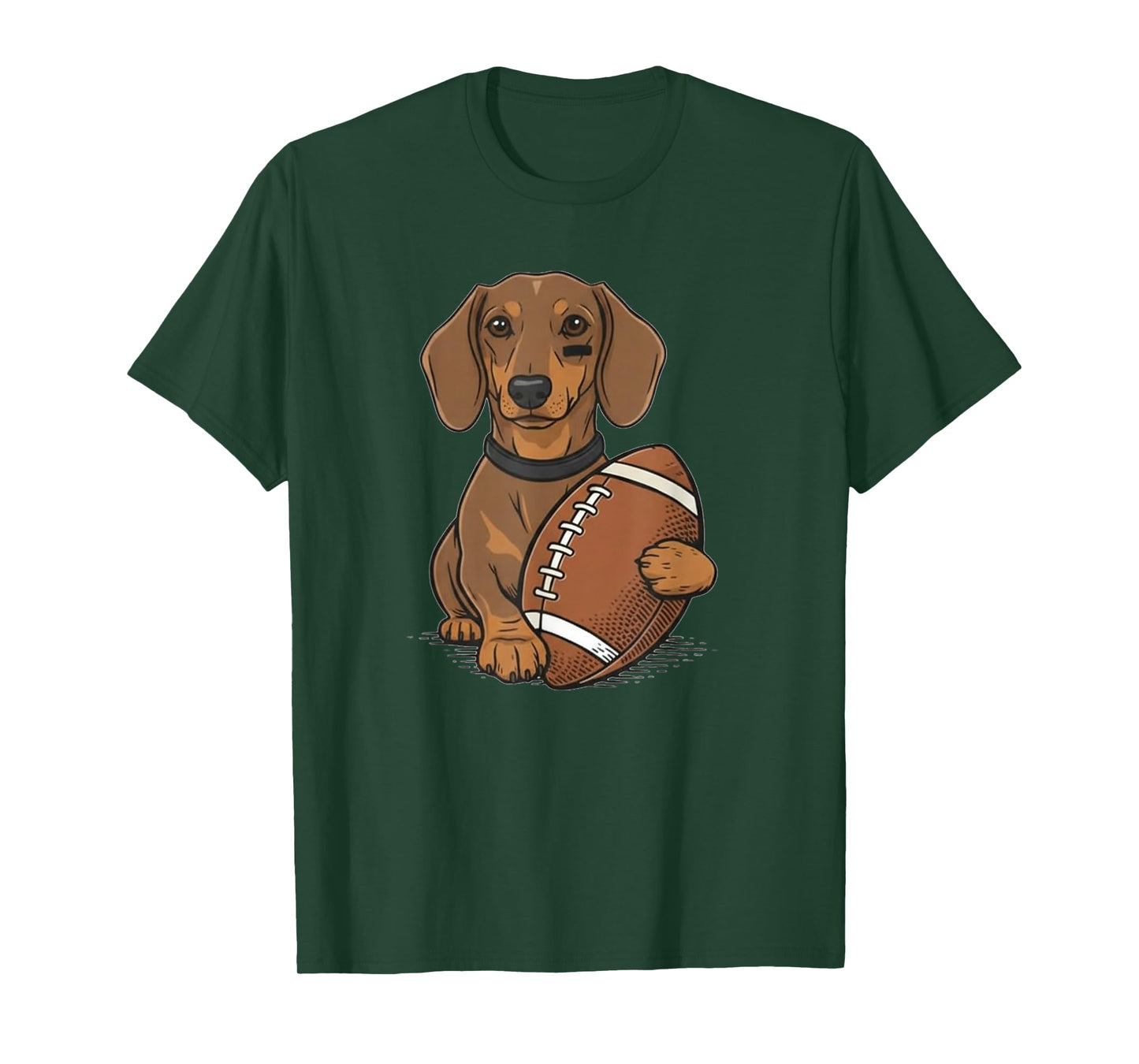 Funny Dachshund Football Dog Lovers Gift T-Shirt