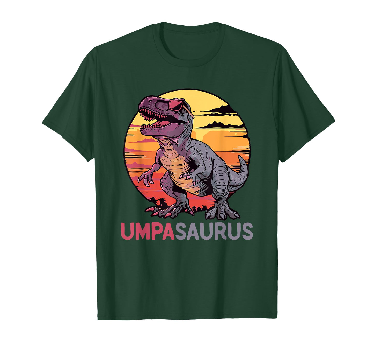 UmpaSaurus Dino Dinosaur Umpa-Saurus T-Rex Funny Trex T-Shirt