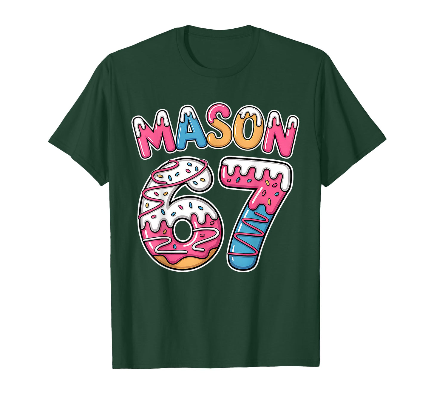 Mason 67 Meme Loves Ice Cream Drip Sport Six Seven T-Shirt