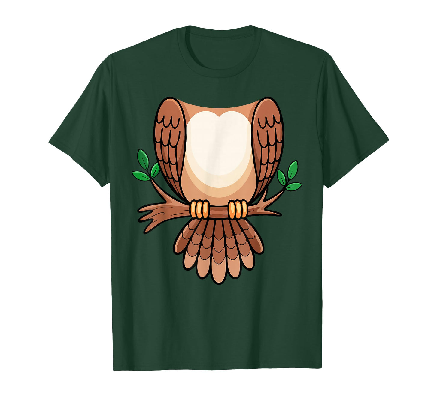 Owl Shirt Adult Men Women Kids Owl Costume T-Shirt