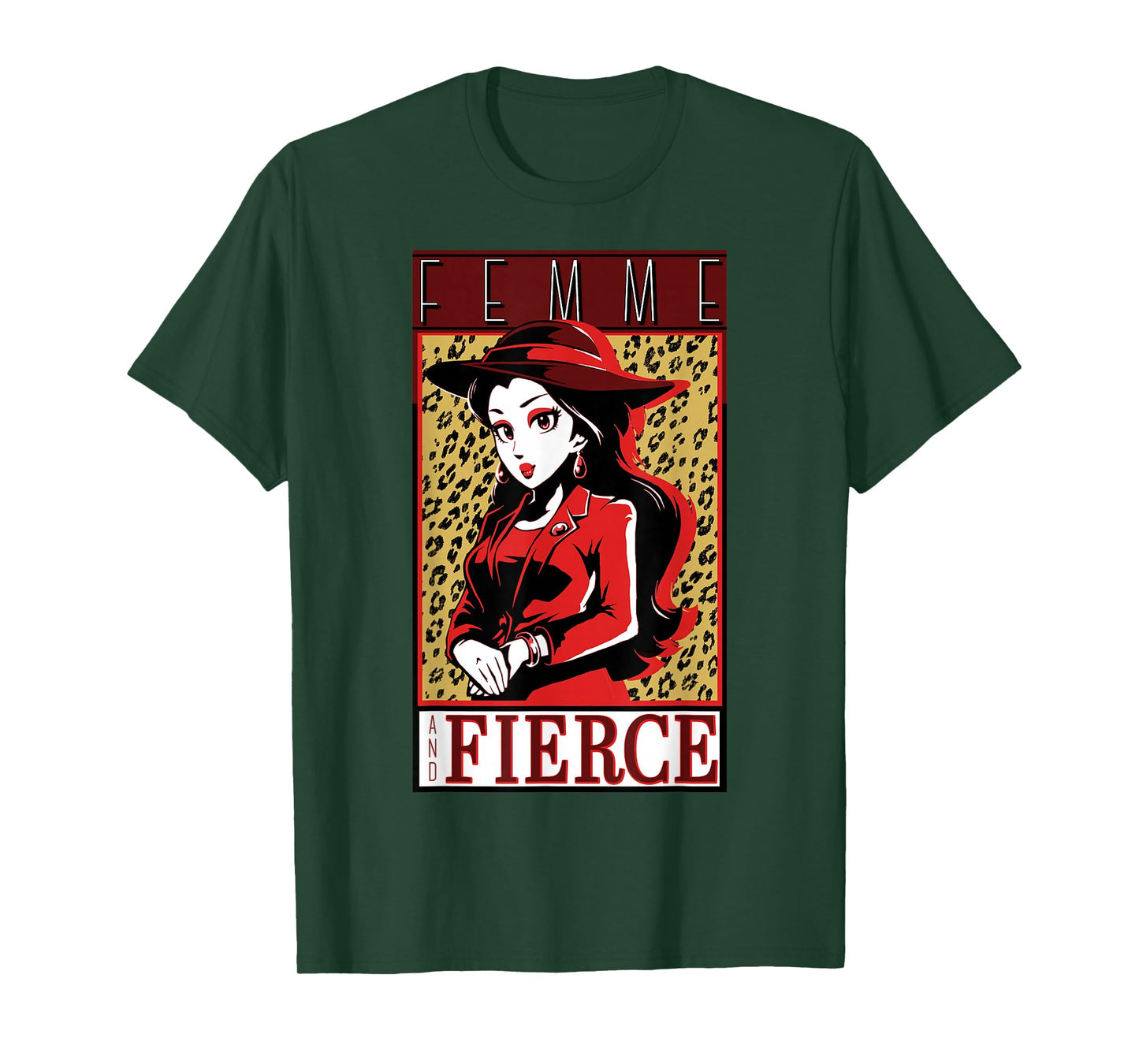Super Mario Odyssey Vintage Nintendo Femme Fierce Poster T-Shirt