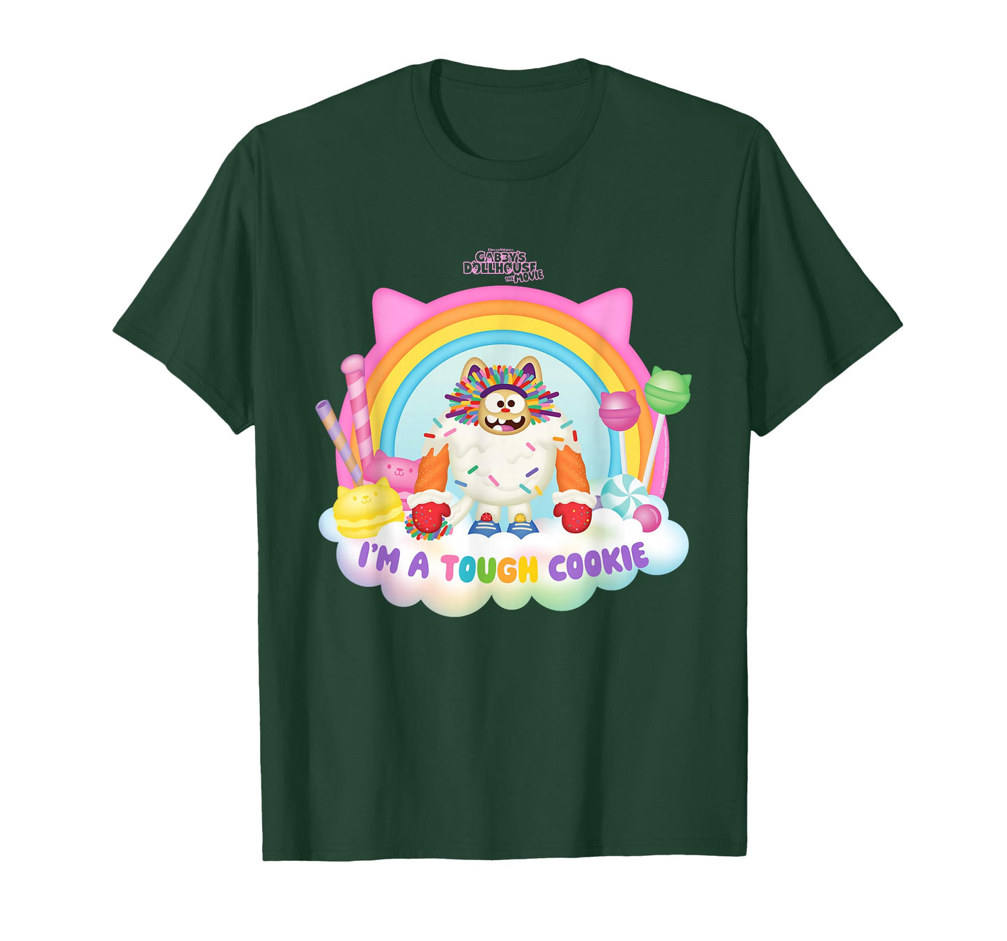 DreamWorks Gabby’s Dollhouse The Movie I’m A Tough Cookie T-Shirt