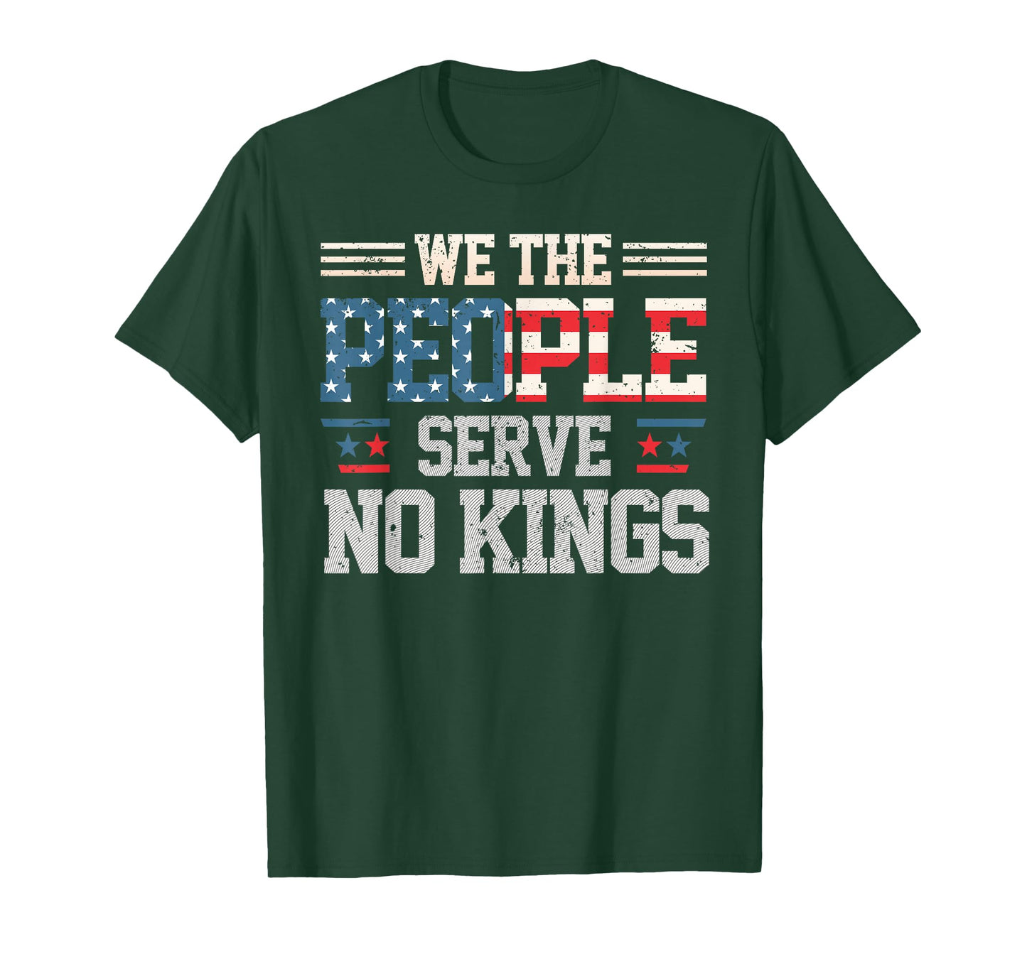 No King Patriotic Freedom for Men Women Gifts T-Shirt