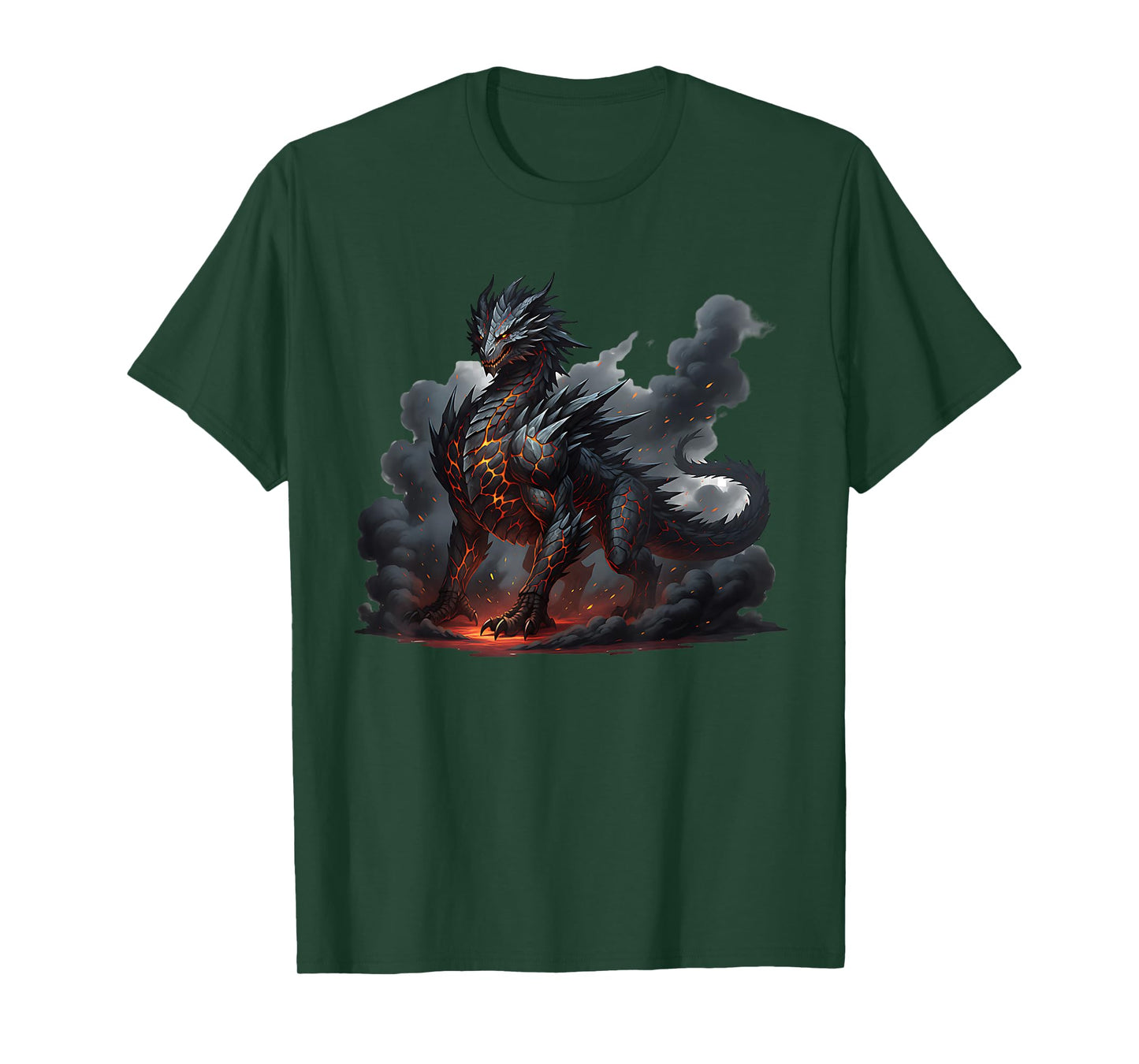 Medieval Dragon Fire-Breathing Dragon Fantasy Art Dragon T-Shirt