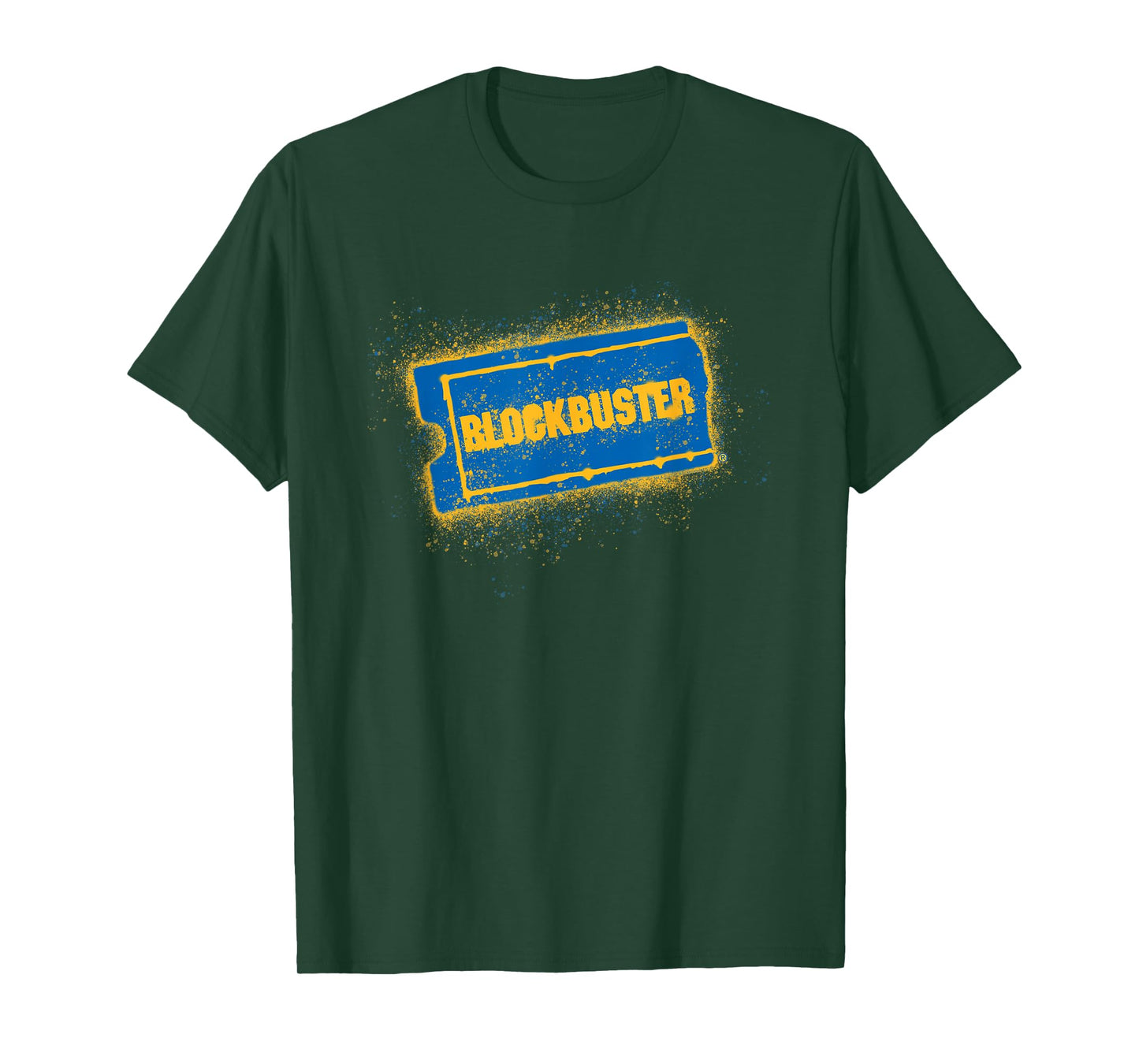 Blockbuster Splattered Logo T-Shirt