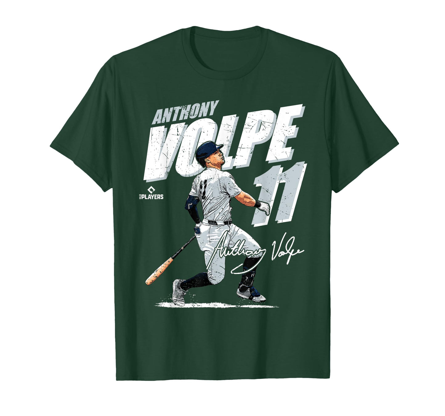 Anthony Volpe | New York Y MLB Baseball Players | MLBAVO204M T-Shirt