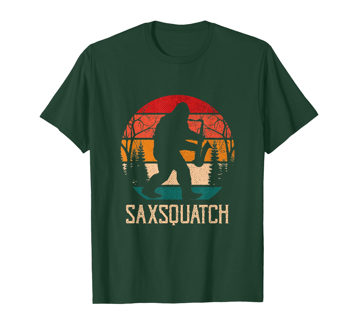 Saxsquatch Musical, Instrument, Music Saxophone T-Shirt