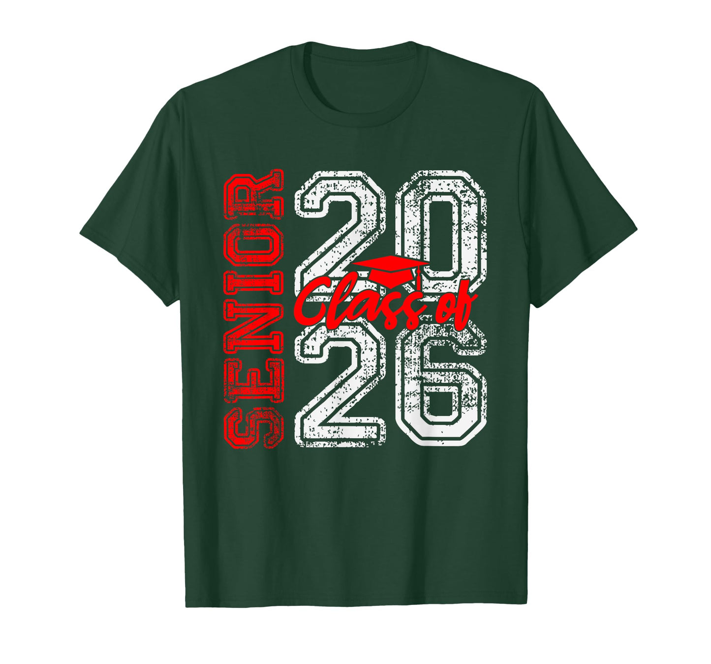 Senior 2026 Graduate Class of 2026 Graduation Men Women Kids T-Shirt