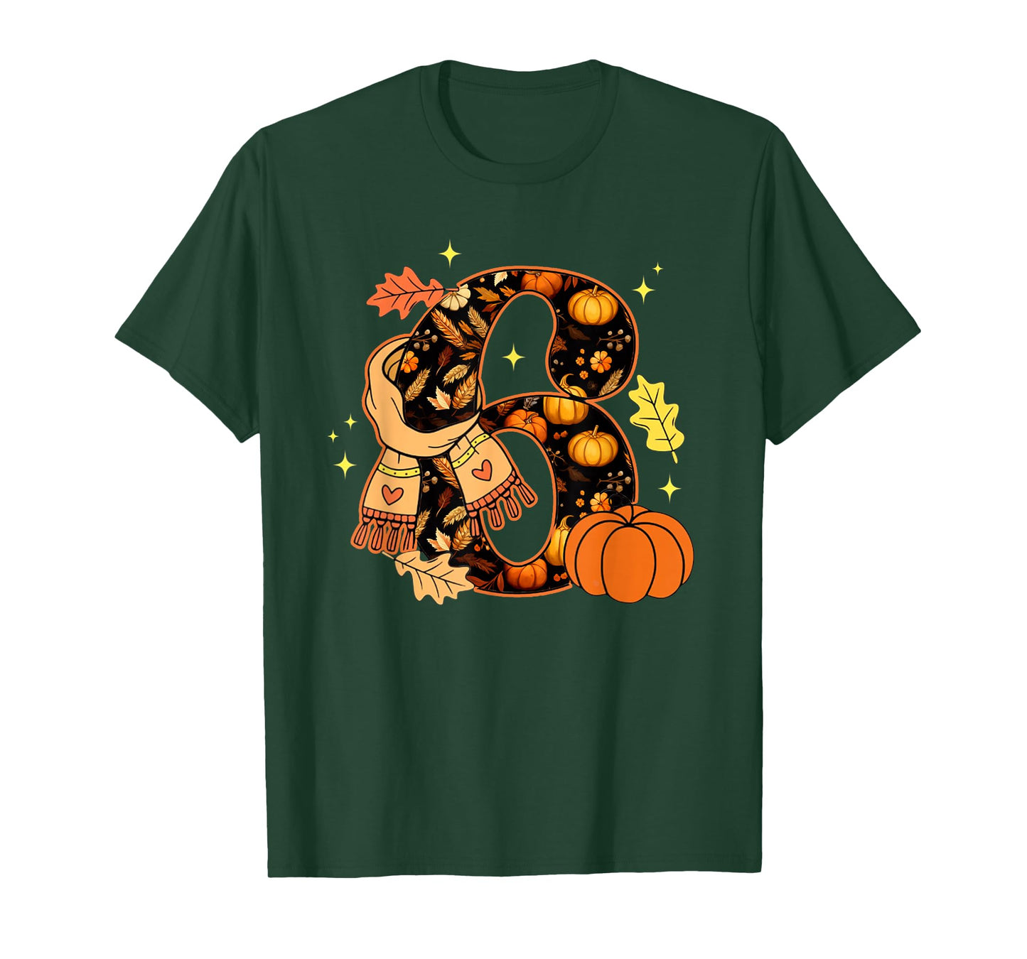 Number 6 Fun Meme Saying 6 7 Six Seven Thanksgiving Costume T-Shirt